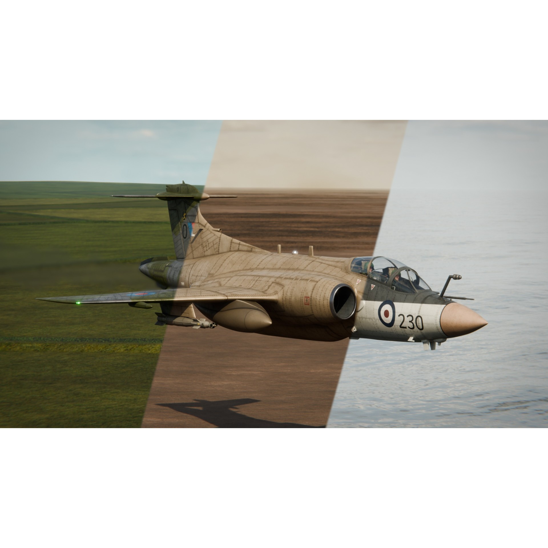 Blackburn Buccaneer S2 - Rigged PBR Game-Ready 3D Model