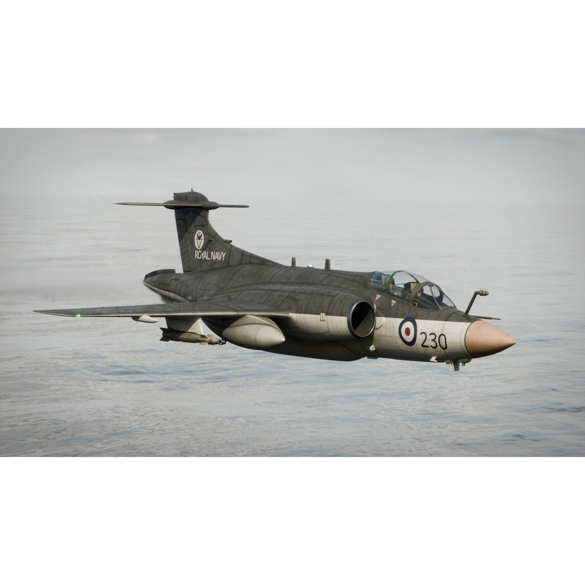 Blackburn Buccaneer S2 - Rigged PBR Game-Ready 3D Model - View 11