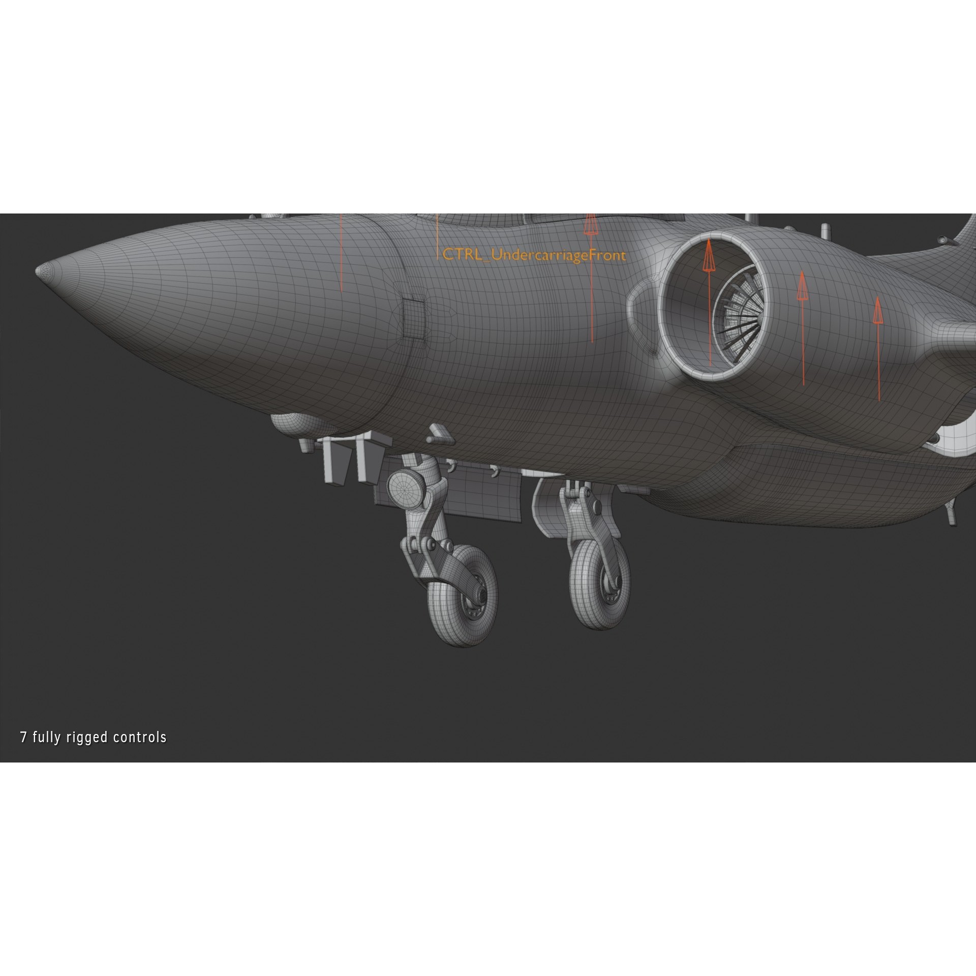 Blackburn Buccaneer S2 - Rigged PBR Game-Ready 3D Model - View 18