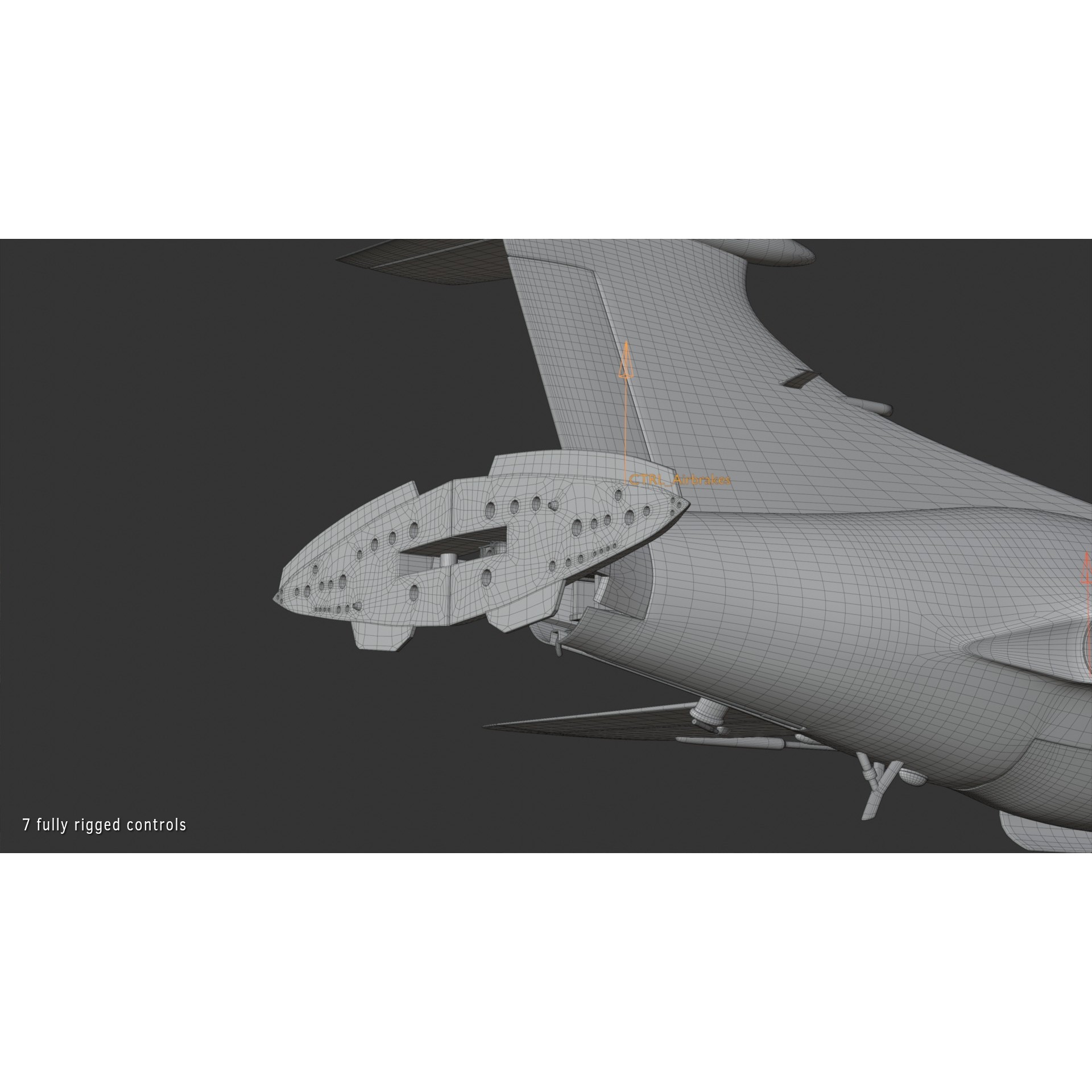 Blackburn Buccaneer S2 - Rigged PBR Game-Ready 3D Model - View 21