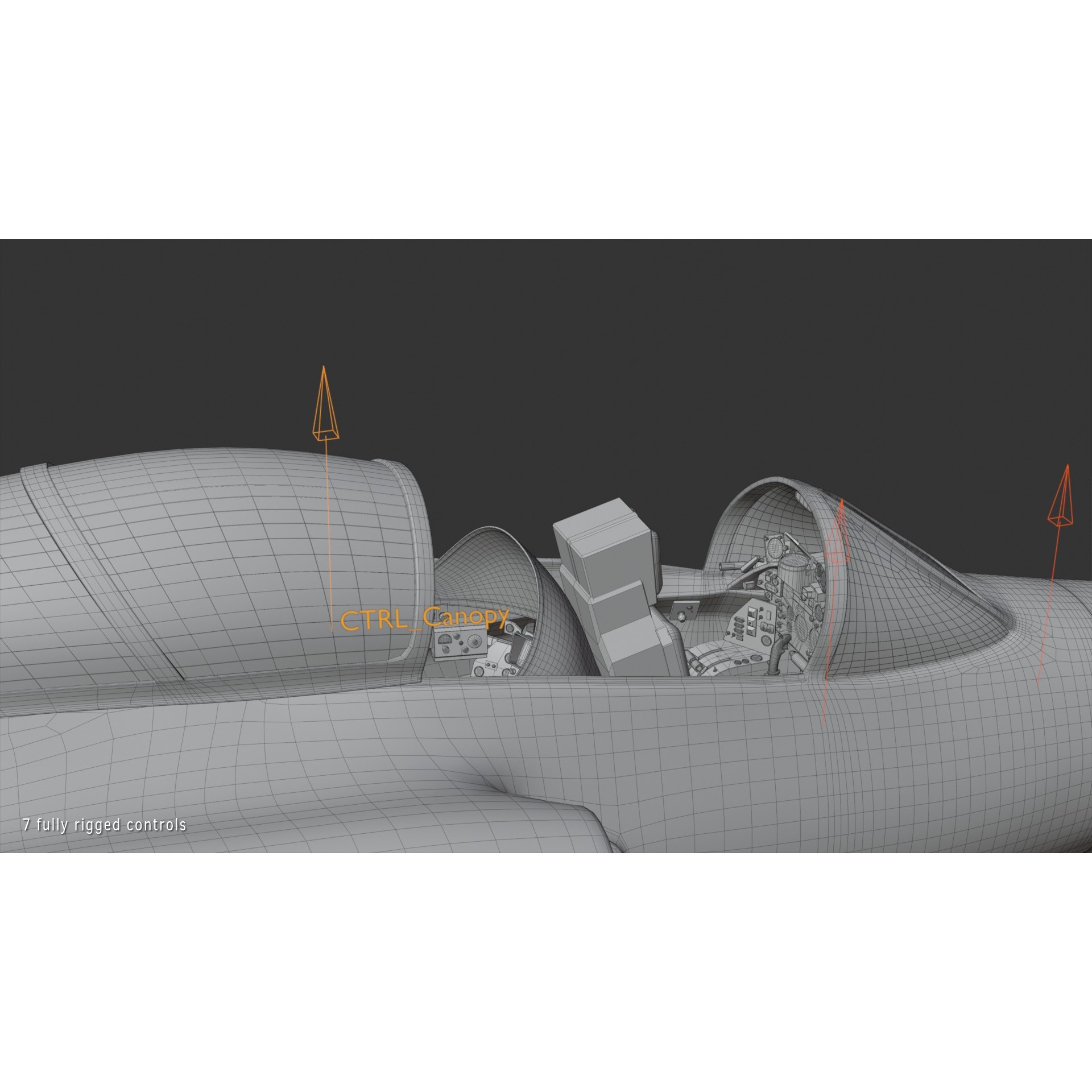 Blackburn Buccaneer S2 - Rigged PBR Game-Ready 3D Model - View 23