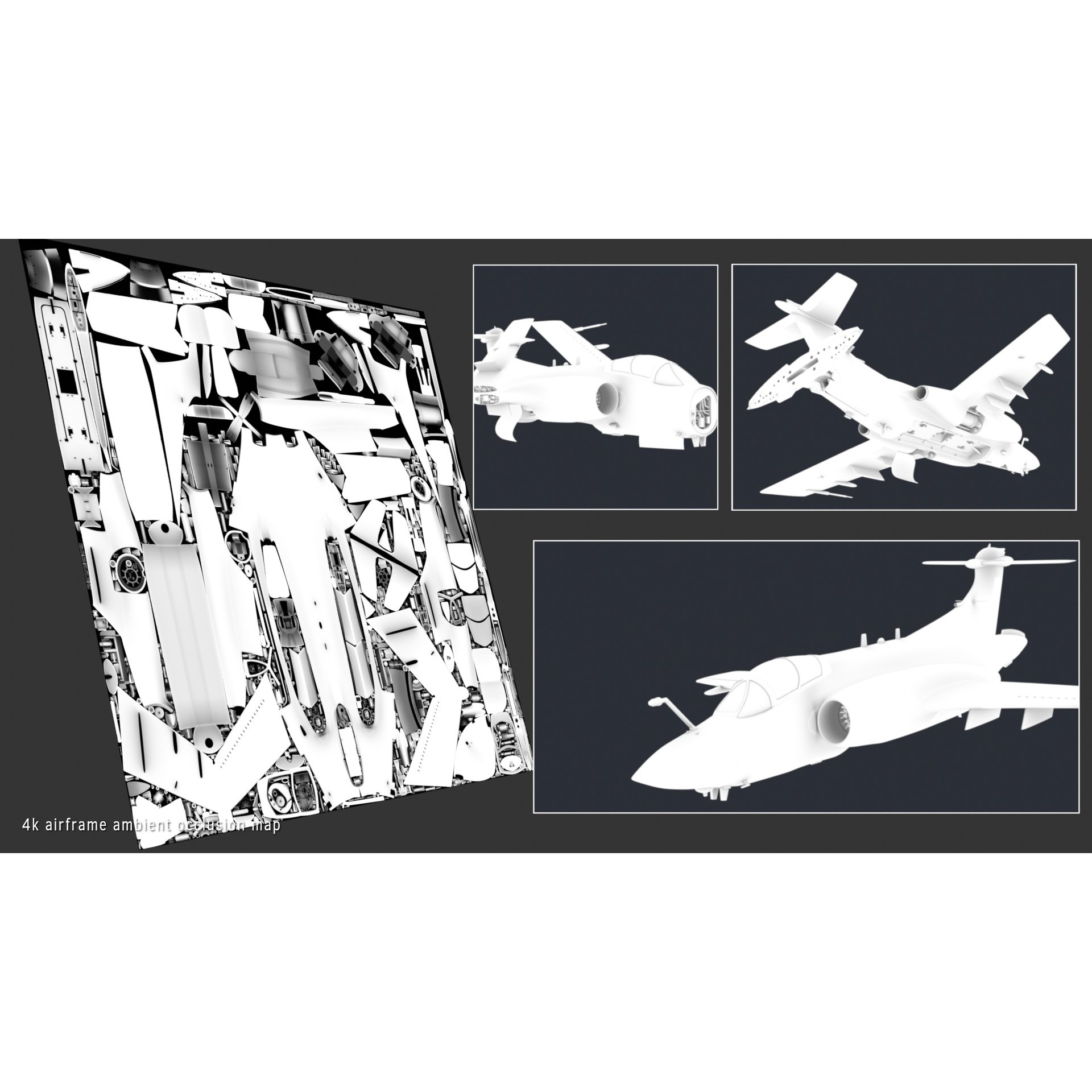 Blackburn Buccaneer S2 - Rigged PBR Game-Ready 3D Model - View 33