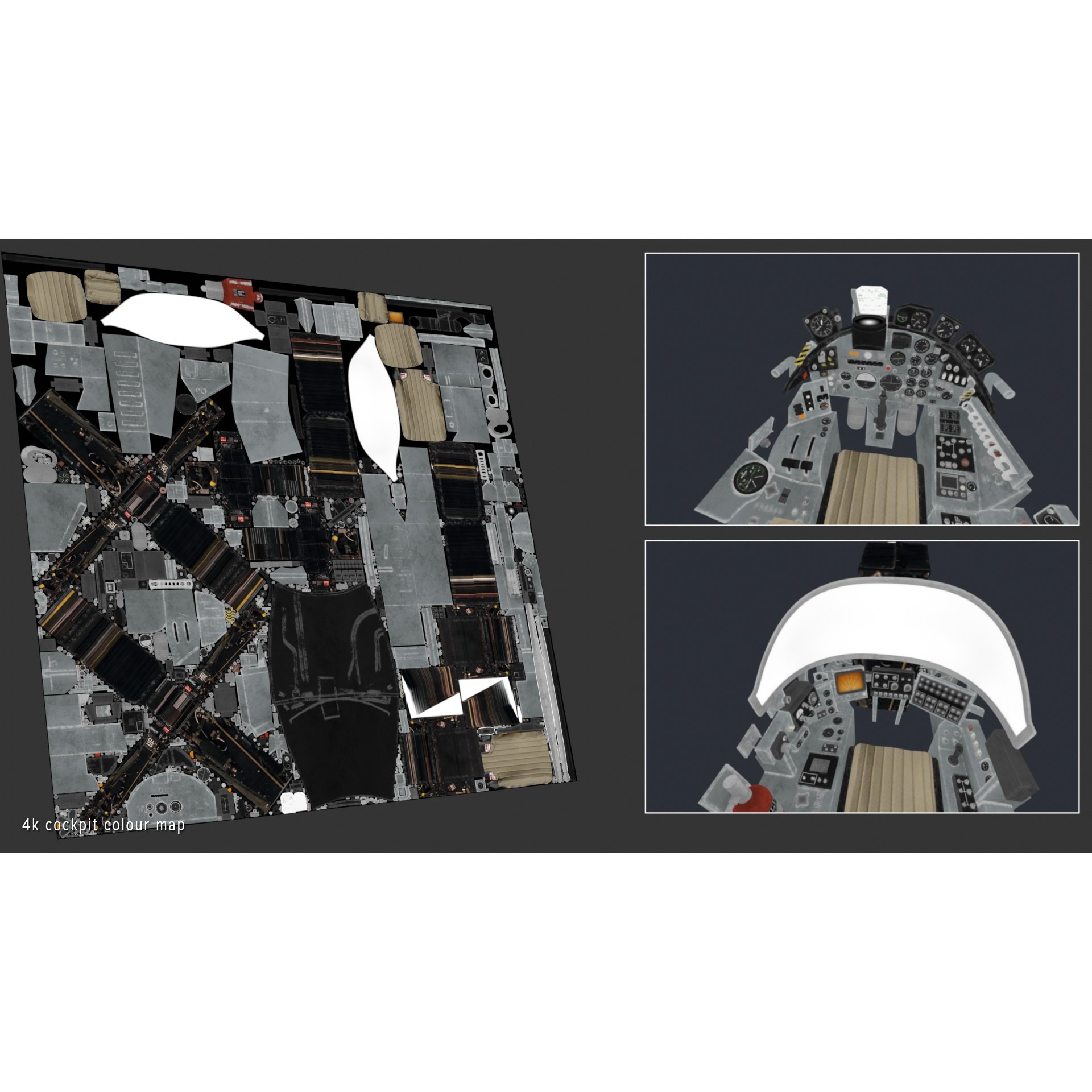 Blackburn Buccaneer S2 - Rigged PBR Game-Ready 3D Model - View 34