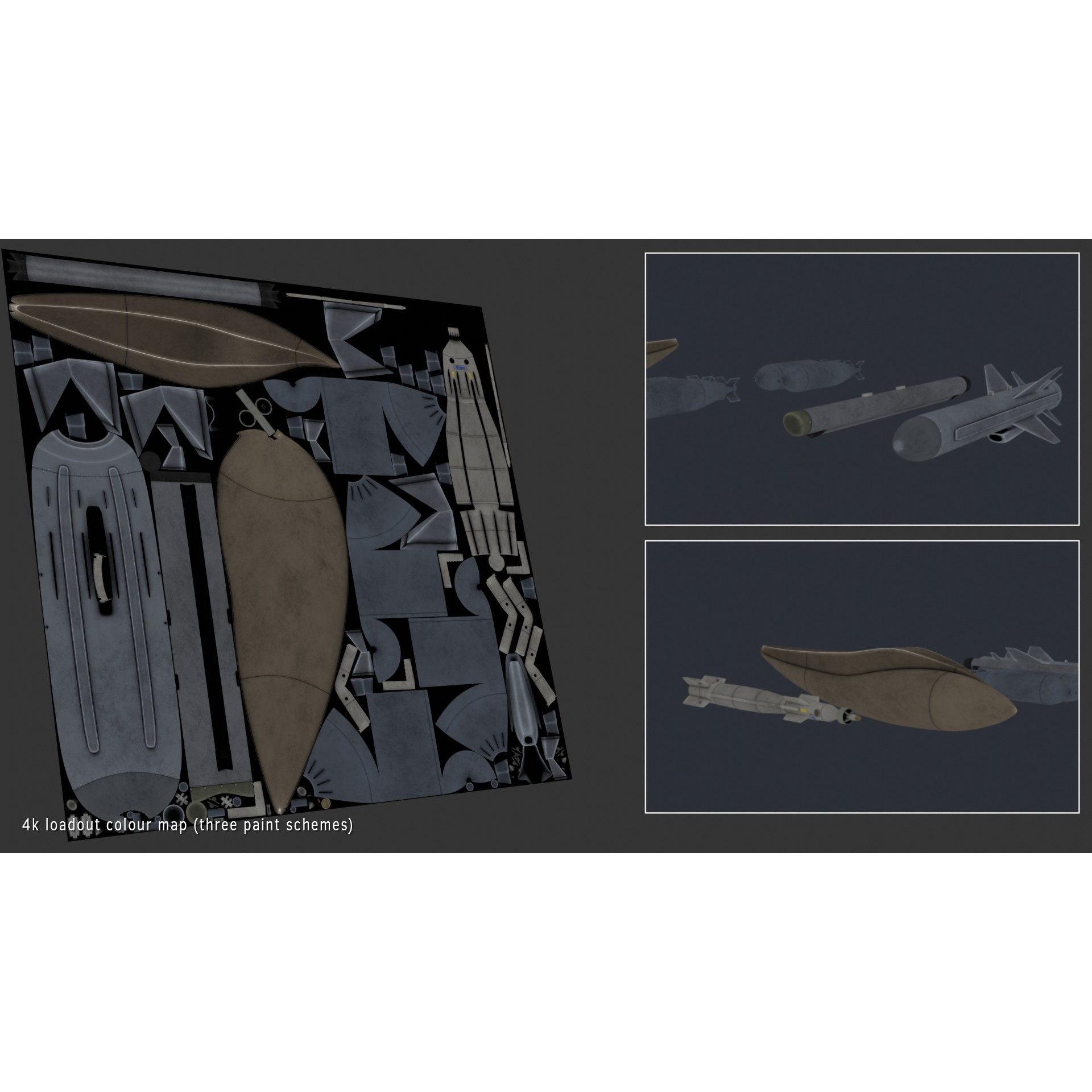 Blackburn Buccaneer S2 - Rigged PBR Game-Ready 3D Model - View 50