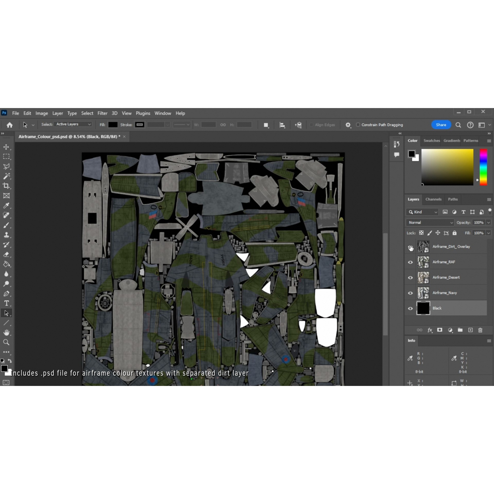 Blackburn Buccaneer S2 - Rigged PBR Game-Ready 3D Model - View 57