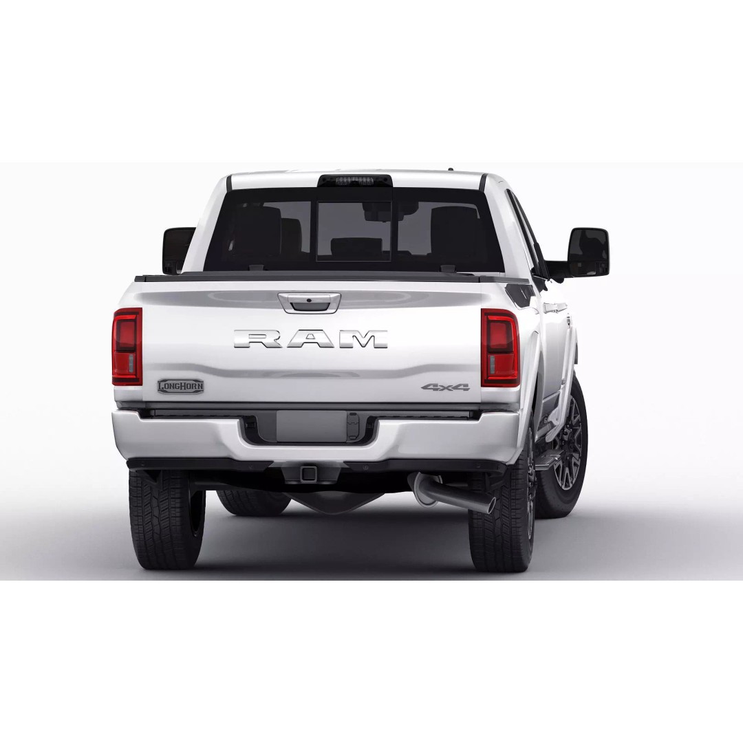 Ram 2500 HD Limited Longhorn 2025 3D Model – High Poly Realistic Truck, FBX, OBJ, Blender - View 17