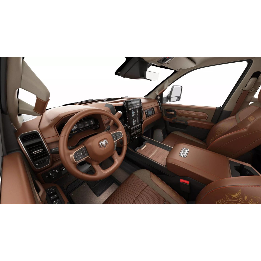 Ram 2500 HD Limited Longhorn 2025 3D Model – High Poly Realistic Truck, FBX, OBJ, Blender - View 23