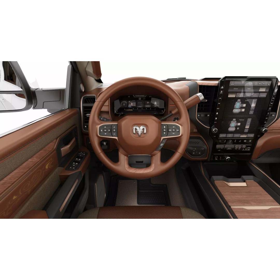 Ram 2500 HD Limited Longhorn 2025 3D Model – High Poly Realistic Truck, FBX, OBJ, Blender - View 27