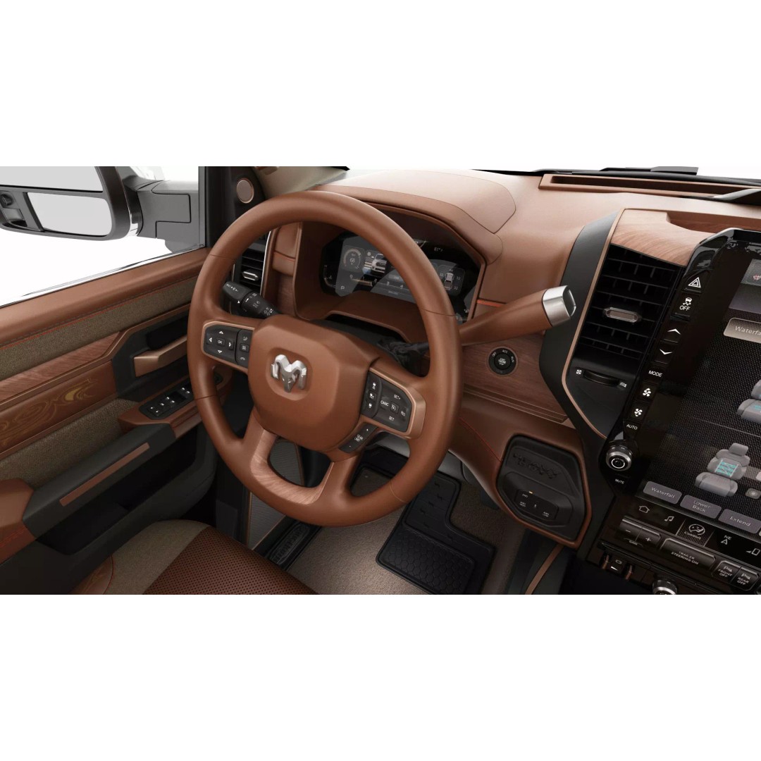 Ram 2500 HD Limited Longhorn 2025 3D Model – High Poly Realistic Truck, FBX, OBJ, Blender - View 29