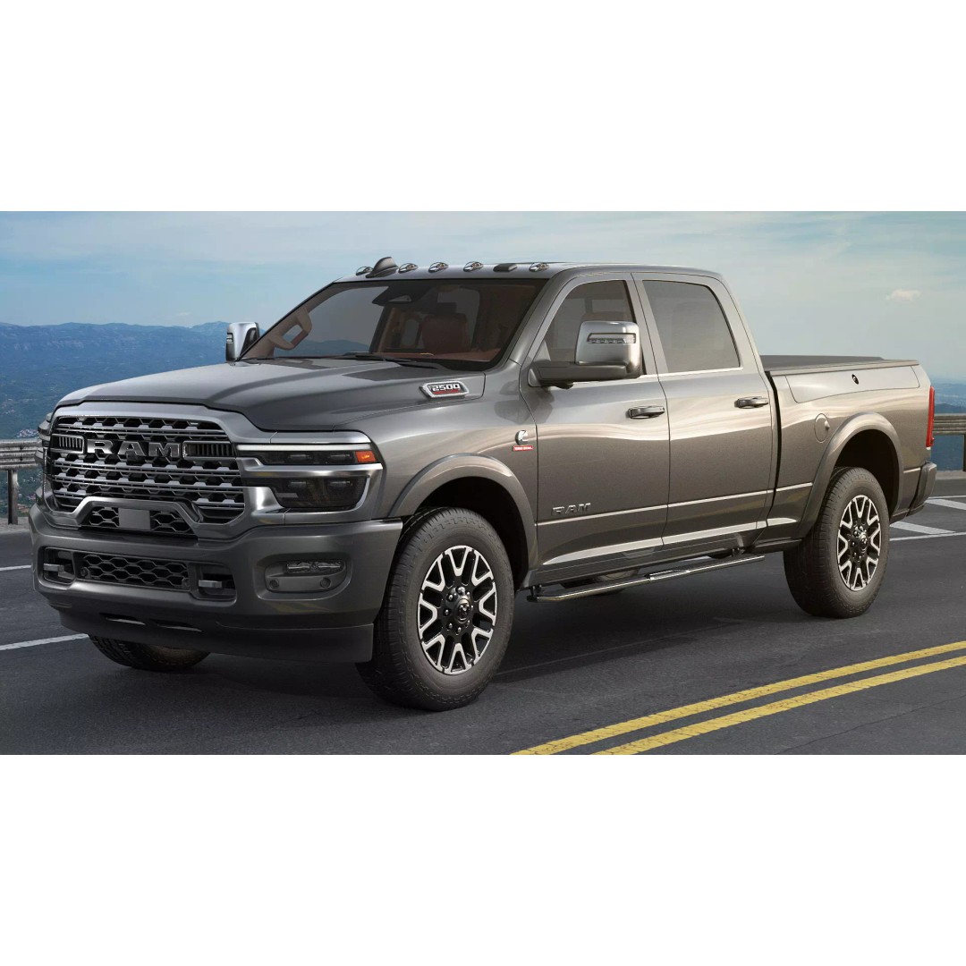 Ram 2500 HD Limited Longhorn 2025 3D Model – High Poly Realistic Truck, FBX, OBJ, Blender - View 6