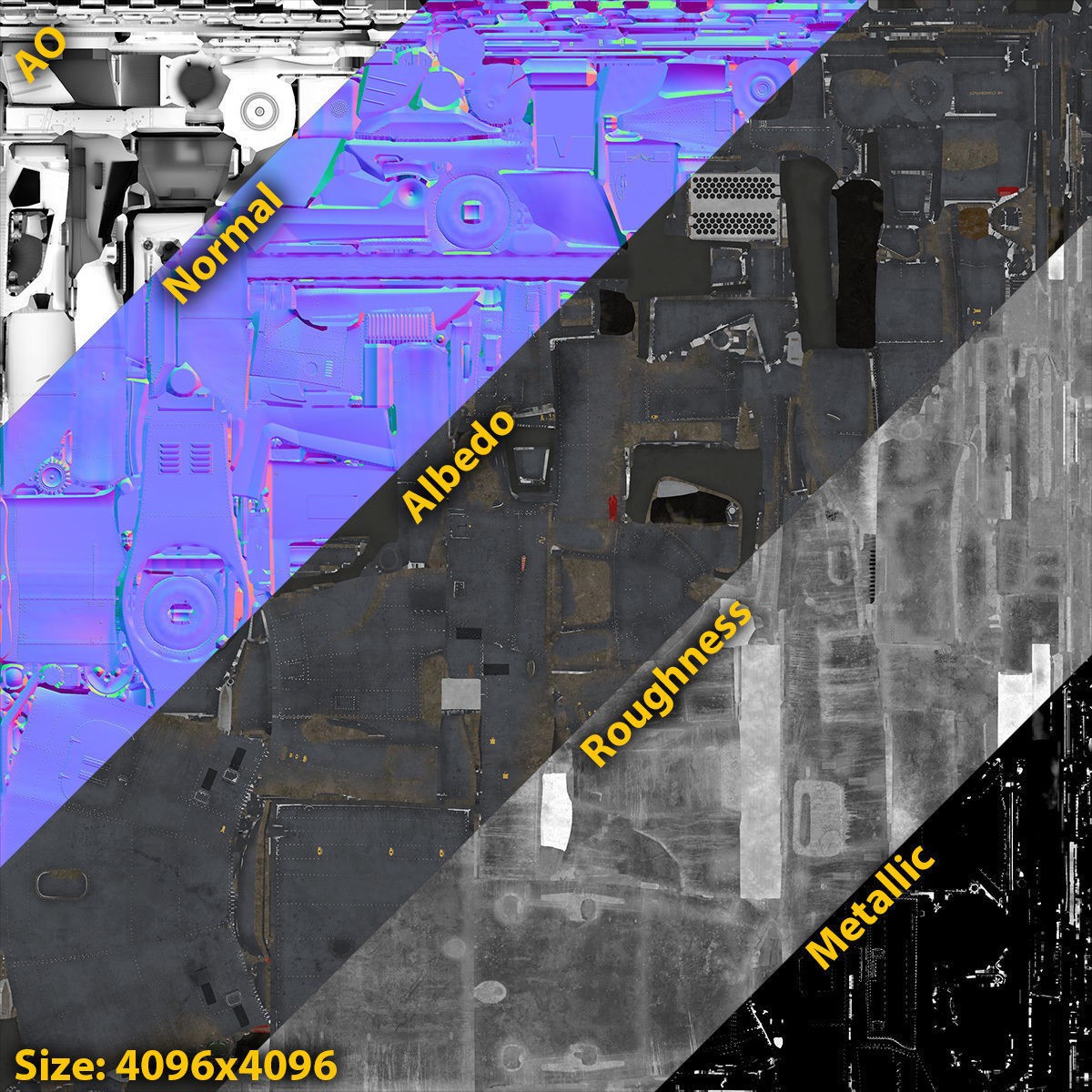 Mi-28N Havoc - Low-Poly Game-Ready 3D Model - View 18