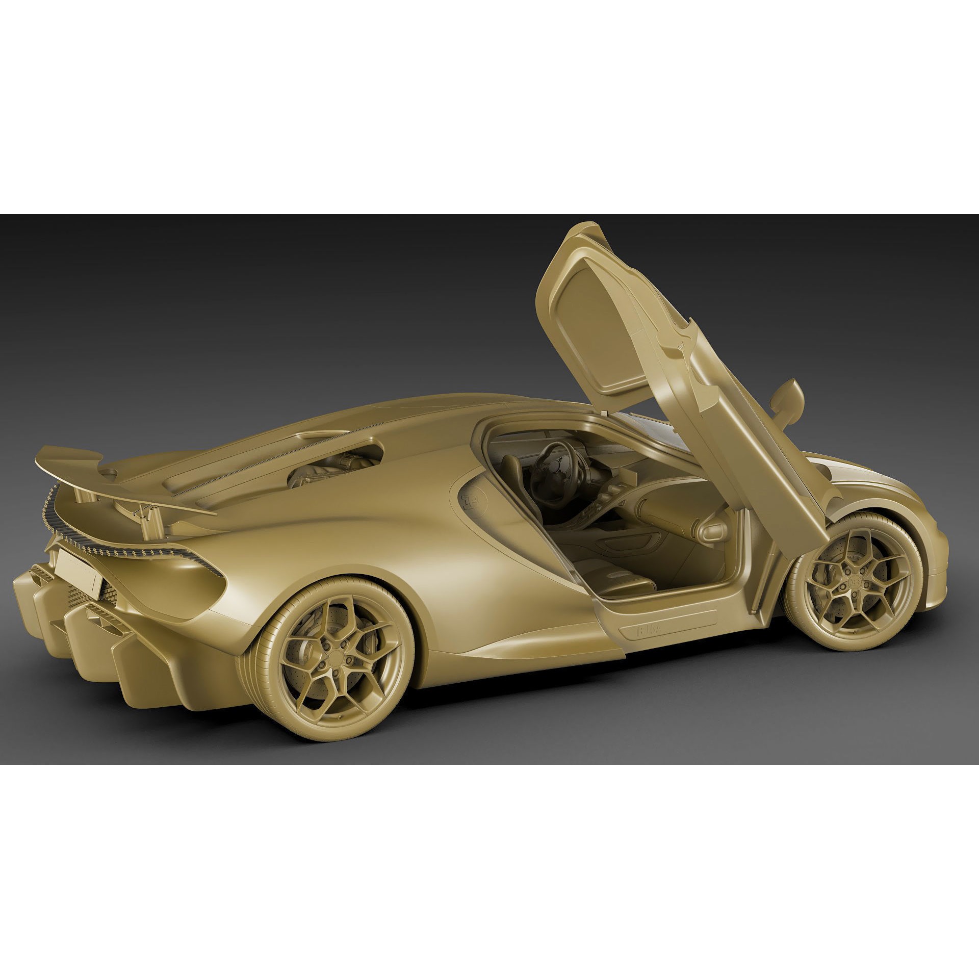 Bugatti Tourbillon 2026 - High-Detail 3D Model - View 38