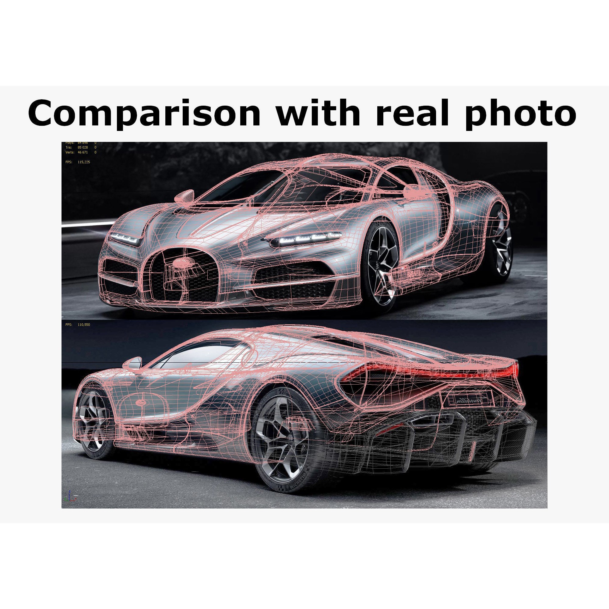 Bugatti Tourbillon 2026 - High-Detail 3D Model - View 45