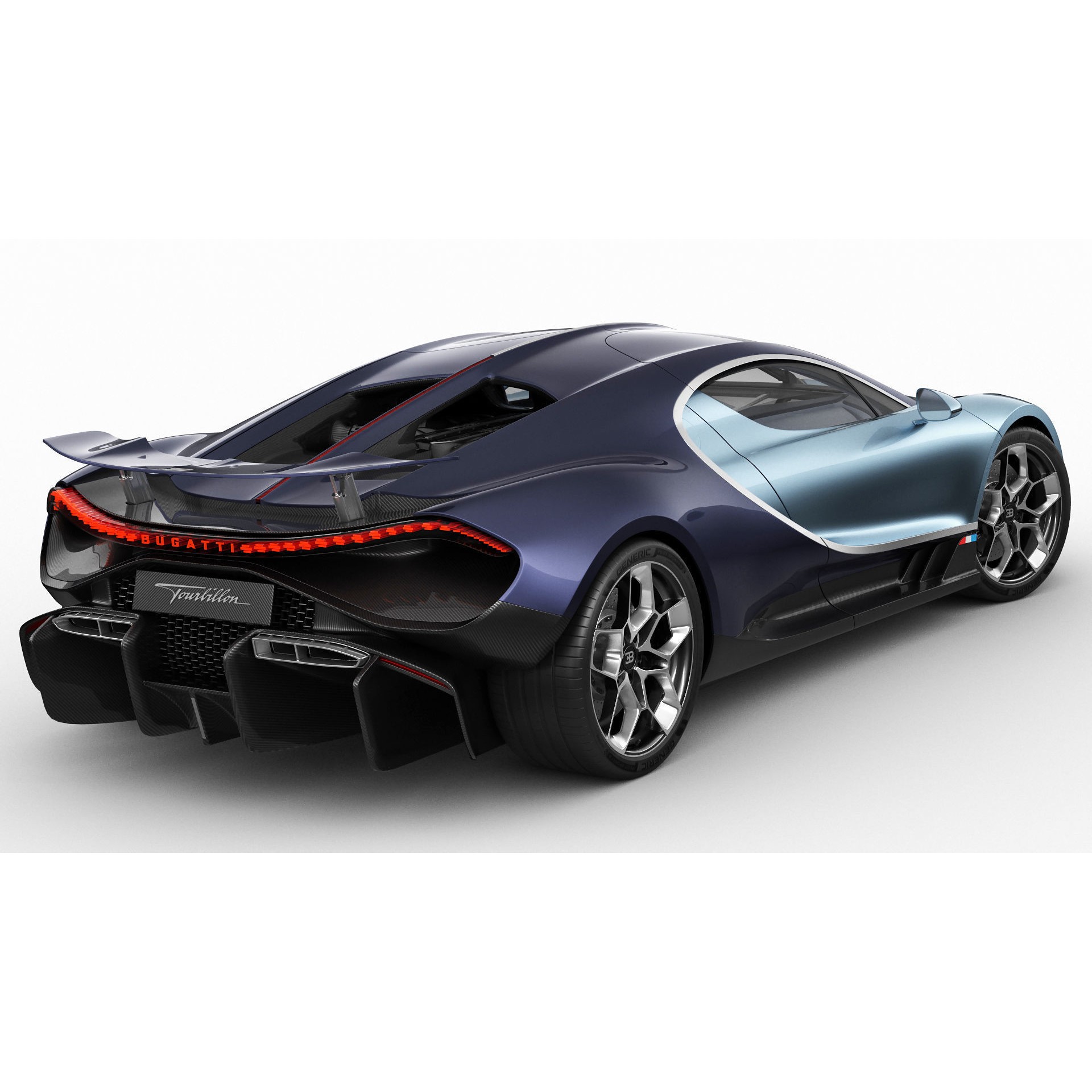 Bugatti Tourbillon 2026 - High-Detail 3D Model - View 6