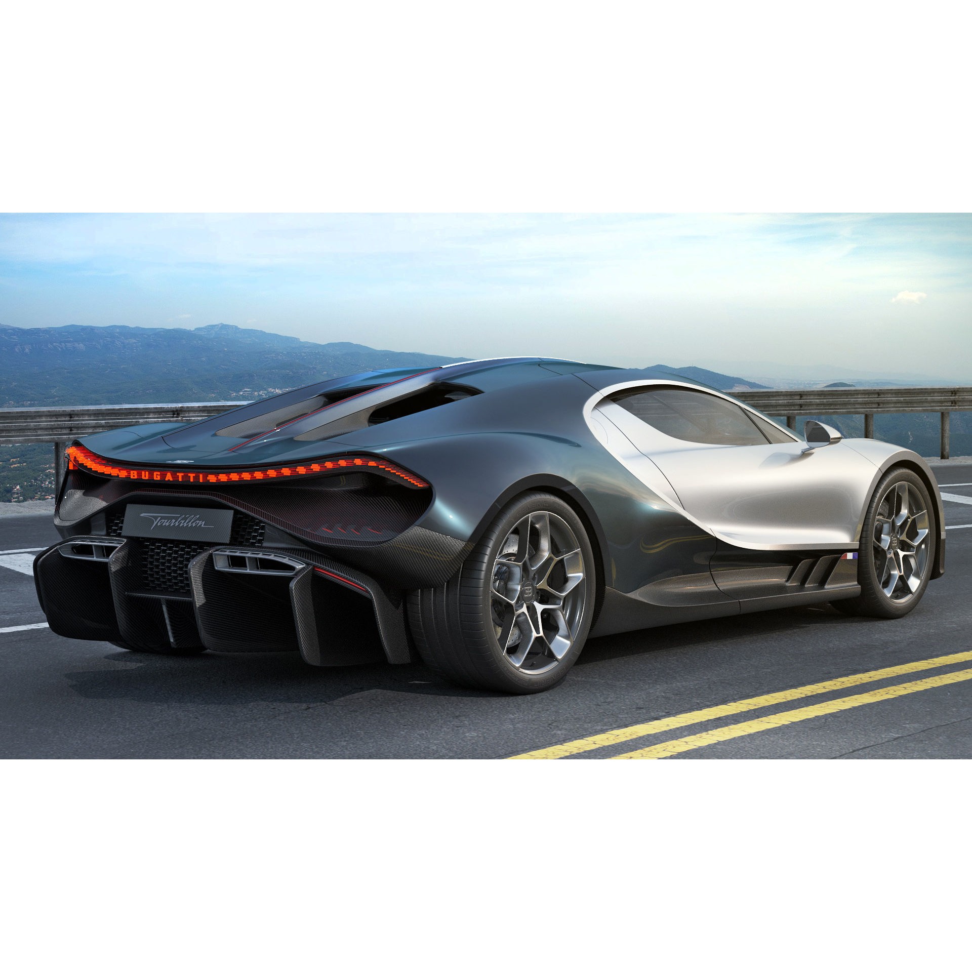 Bugatti Tourbillon 2026 - High-Detail 3D Model - View 8