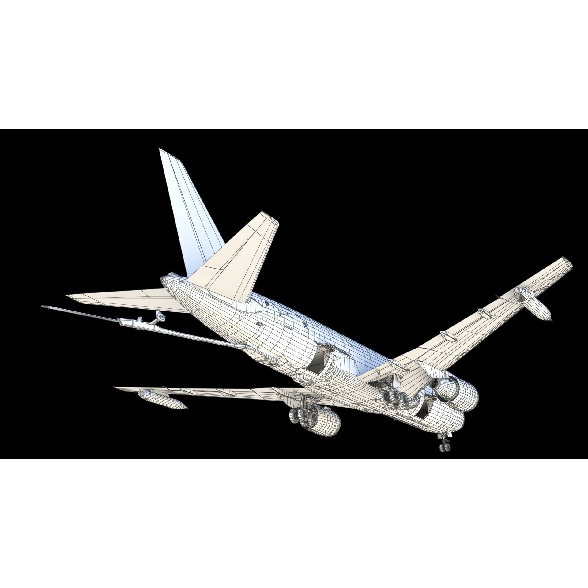 Boeing KC-46 Pegasus - Game-Ready 3D Model