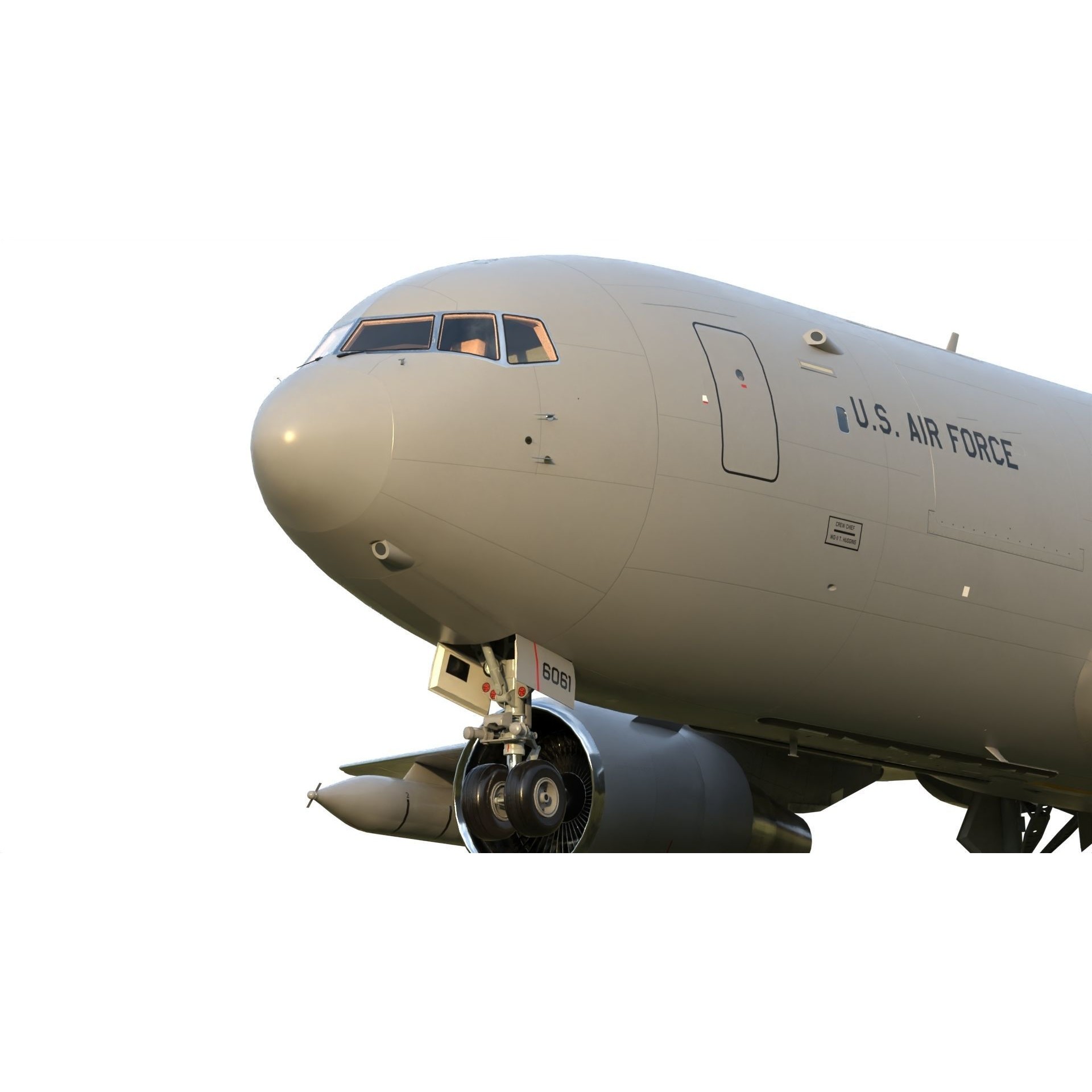 Boeing KC-46 Pegasus - Game-Ready 3D Model - View 15