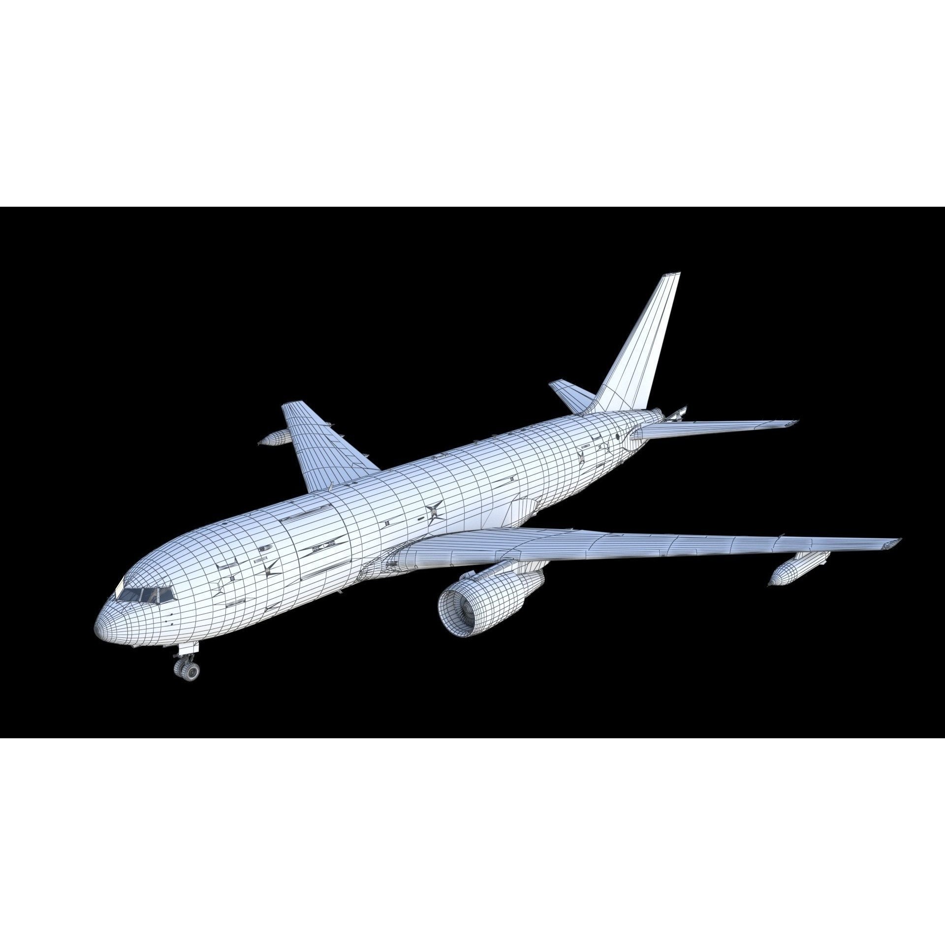 Boeing KC-46 Pegasus - Game-Ready 3D Model - View 19