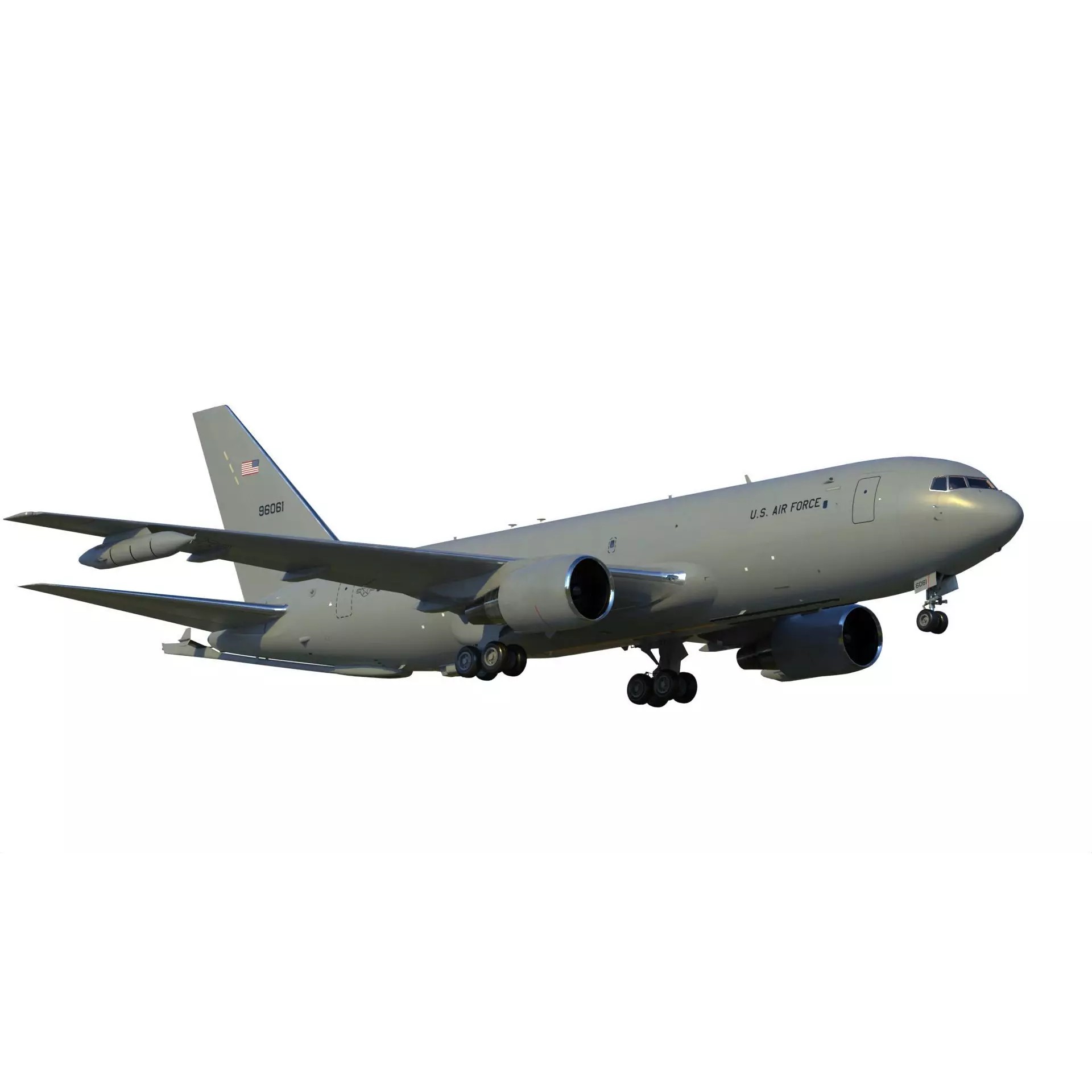 Boeing KC-46 Pegasus - Game-Ready 3D Model - View 2