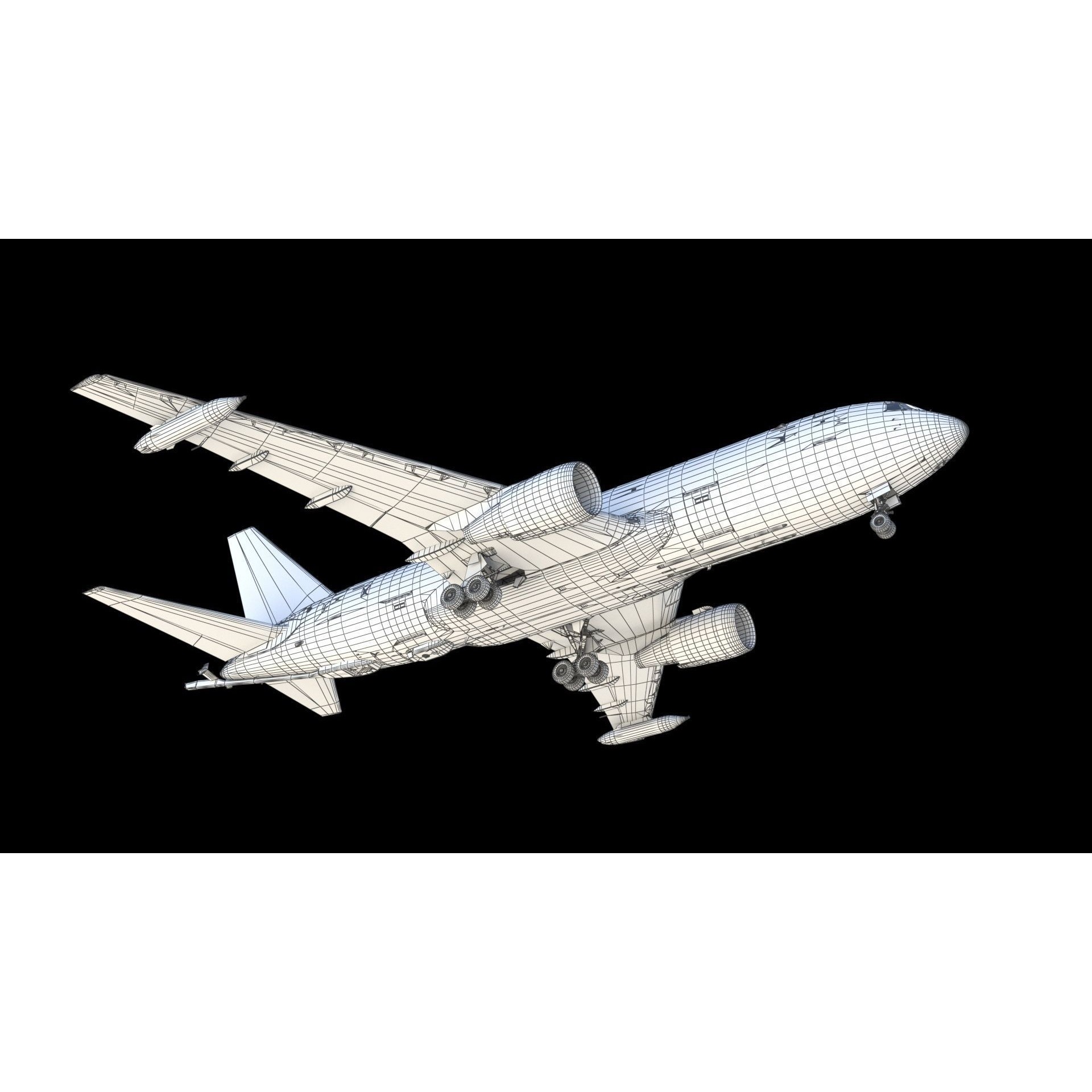 Boeing KC-46 Pegasus - Game-Ready 3D Model - View 20