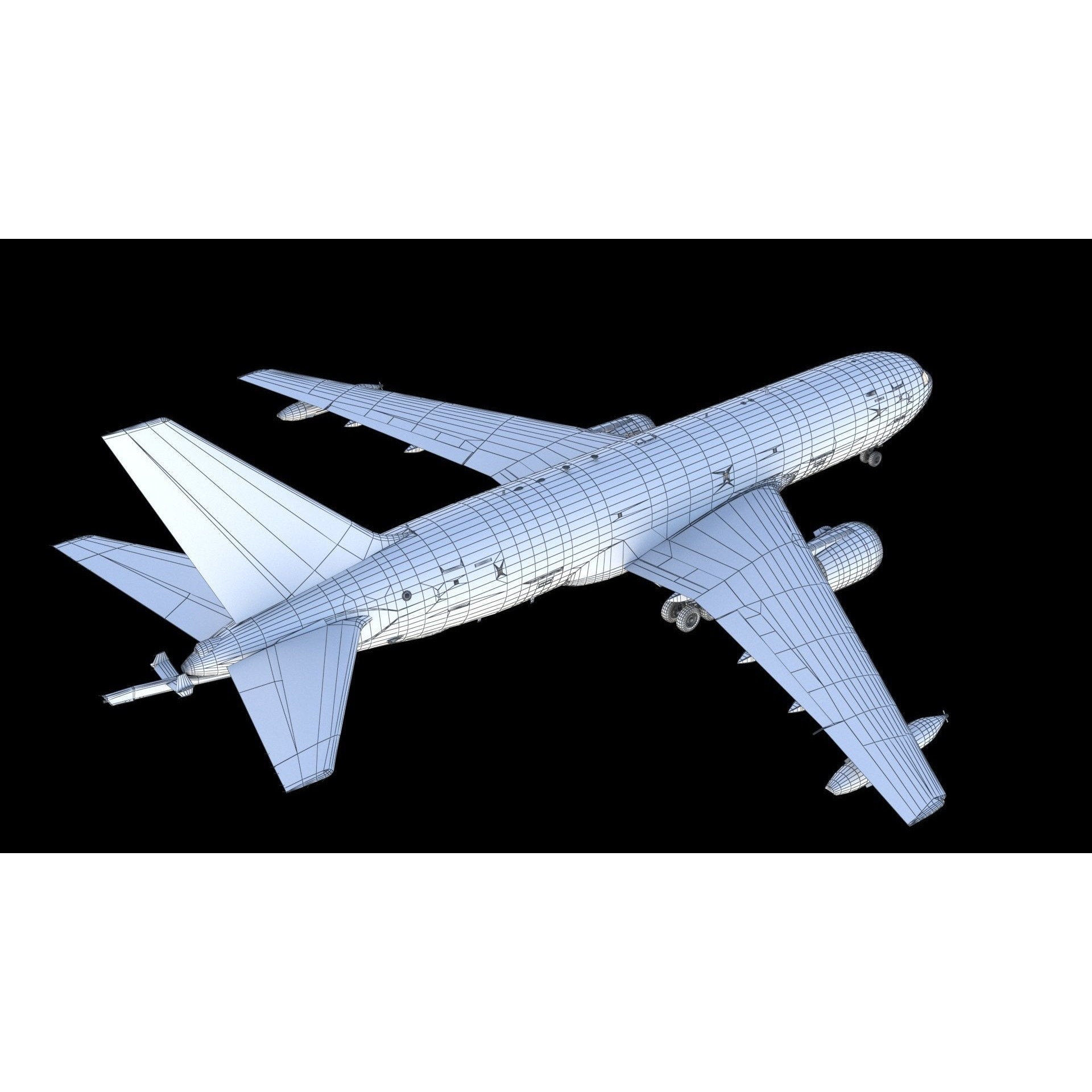 Boeing KC-46 Pegasus - Game-Ready 3D Model - View 21