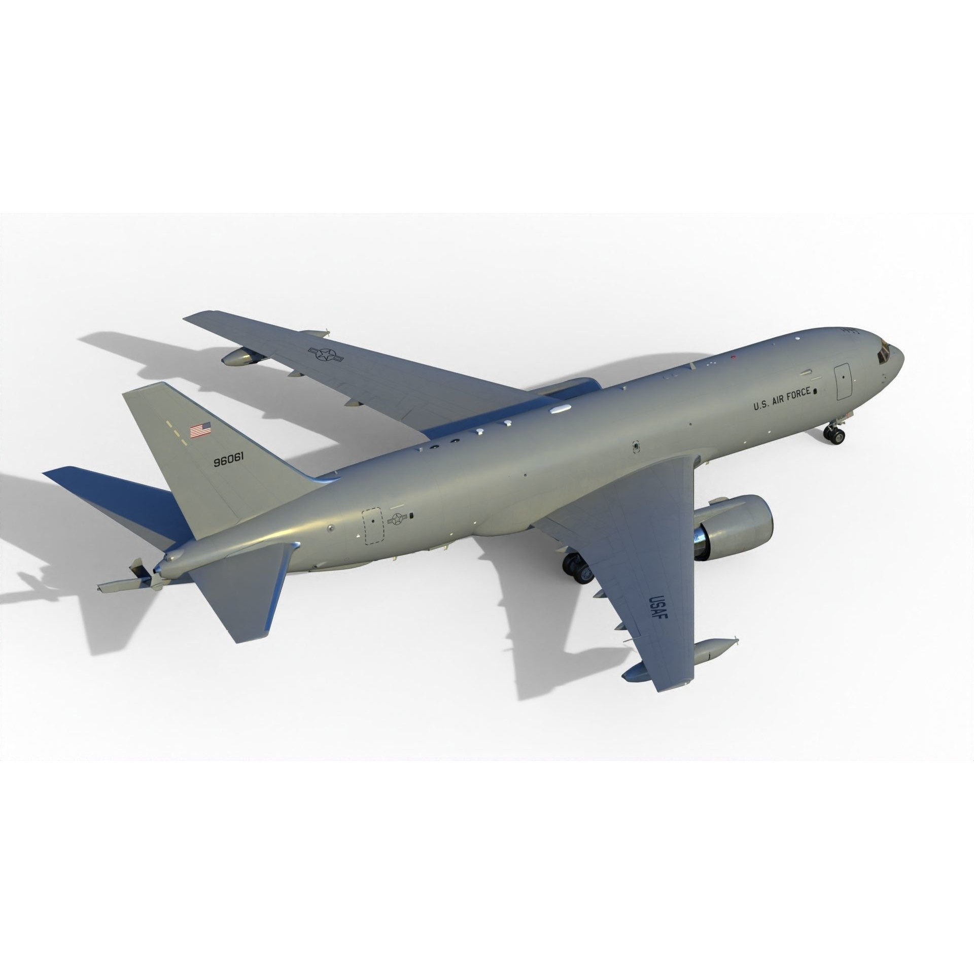 Boeing KC-46 Pegasus - Game-Ready 3D Model - View 4