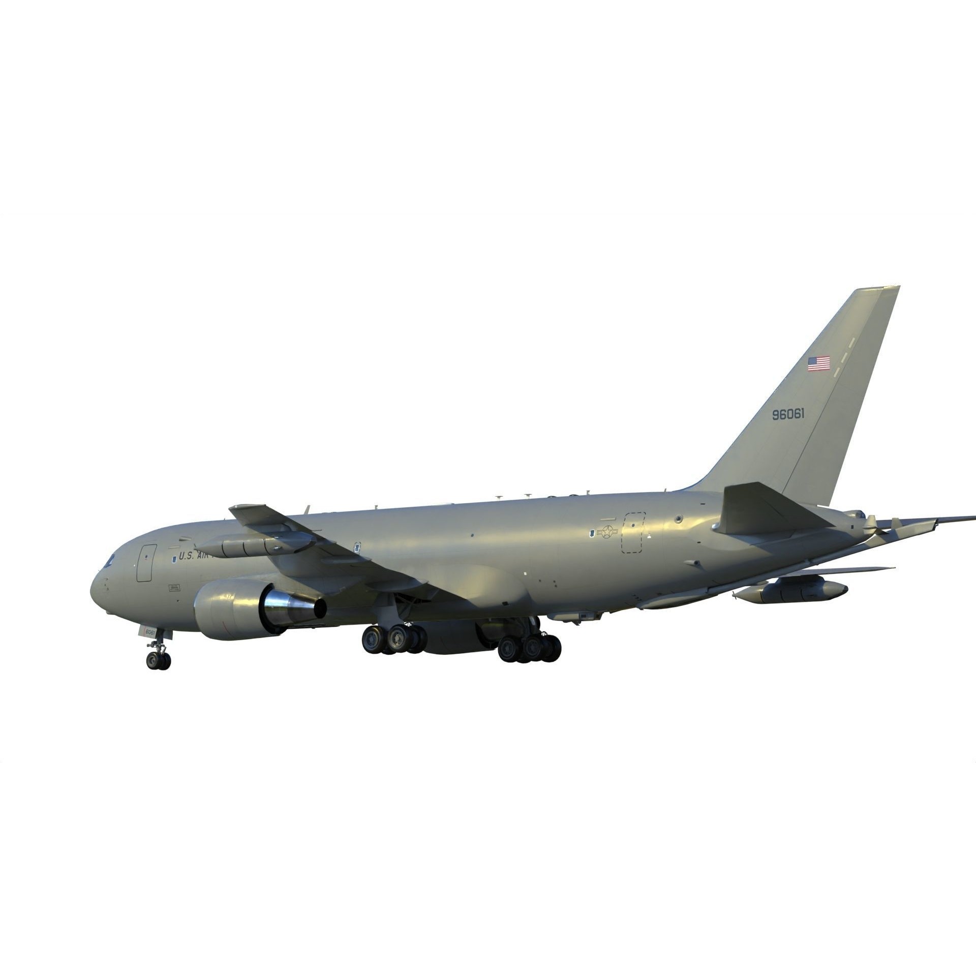 Boeing KC-46 Pegasus - Game-Ready 3D Model - View 5