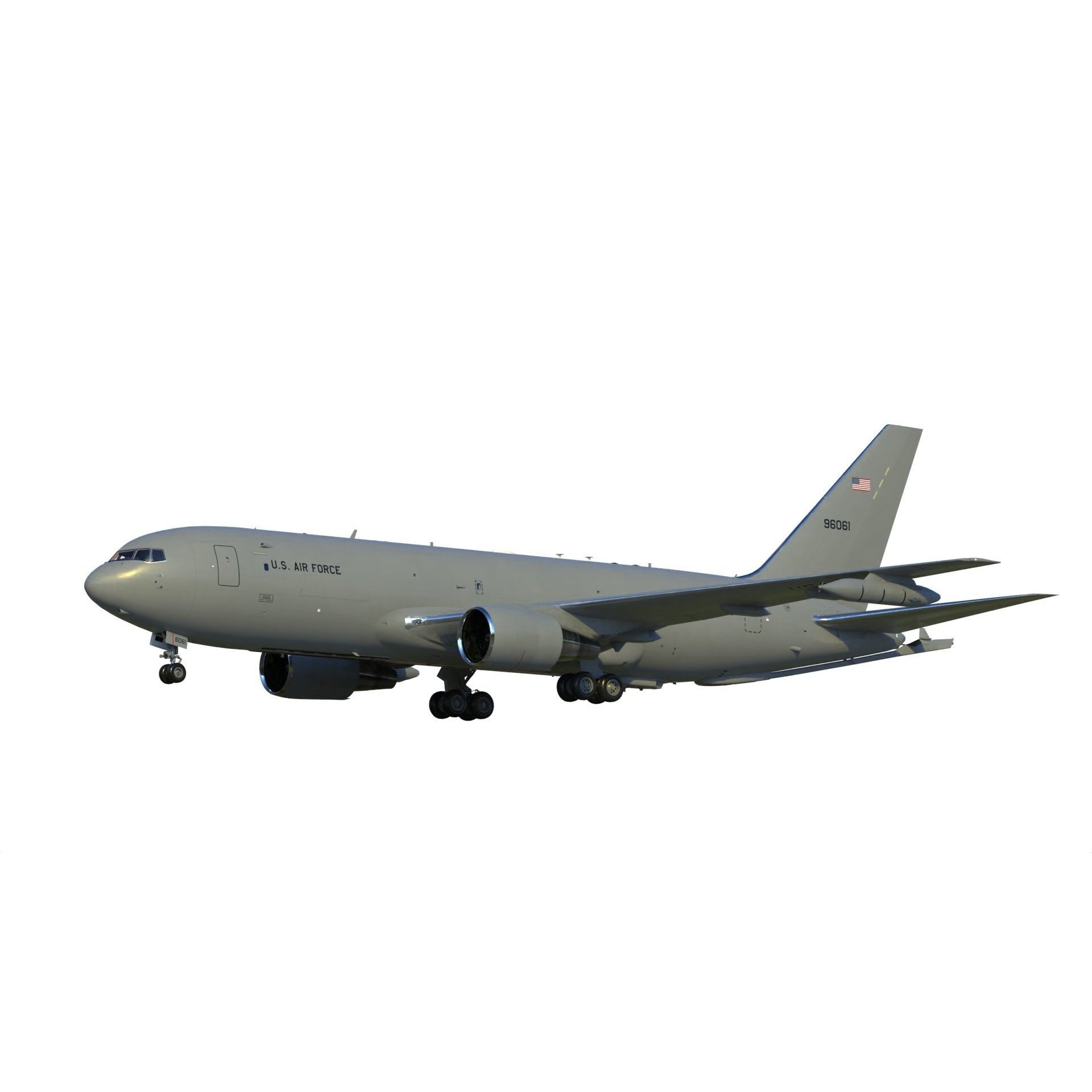 Boeing KC-46 Pegasus - Game-Ready 3D Model - View 6