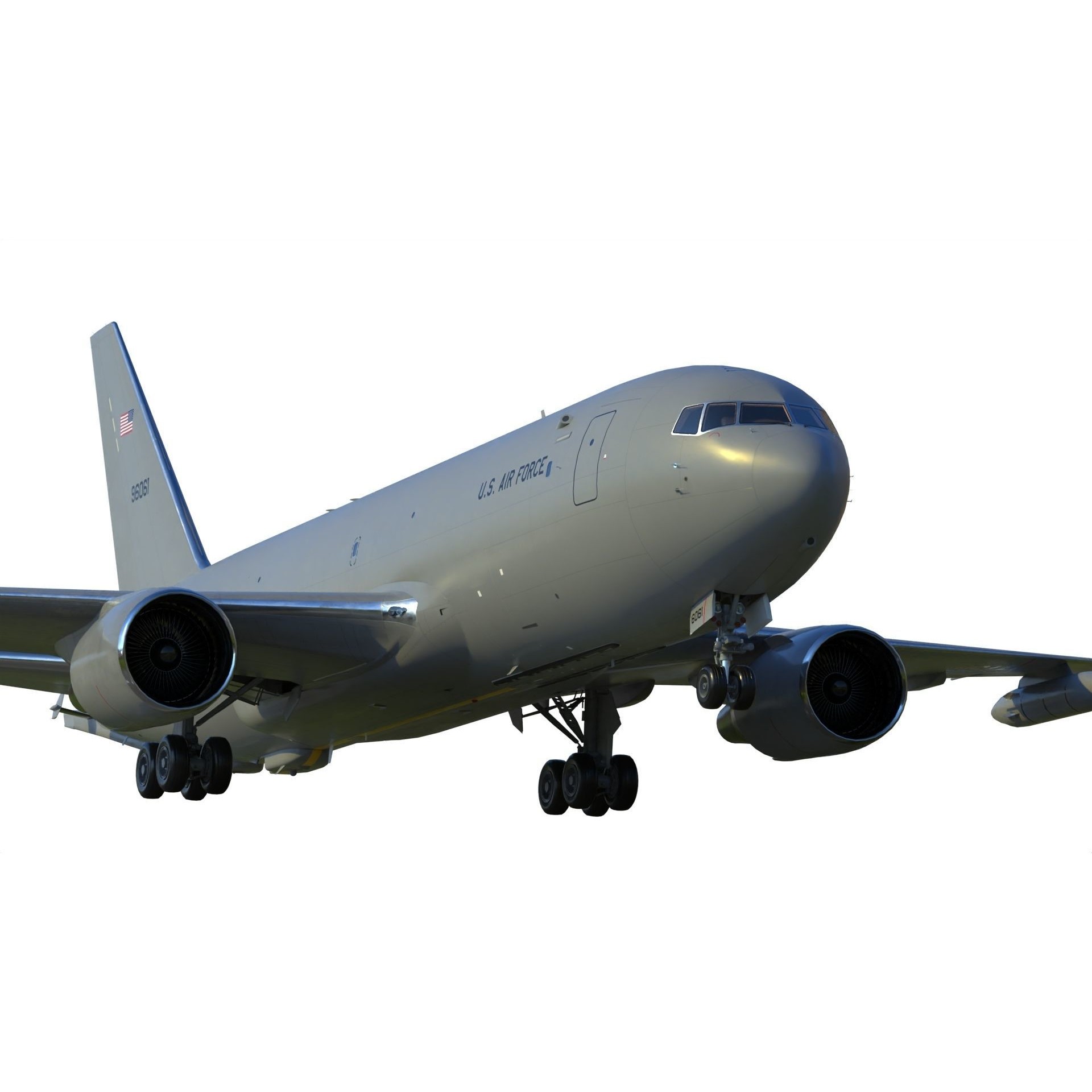 Boeing KC-46 Pegasus - Game-Ready 3D Model - View 7