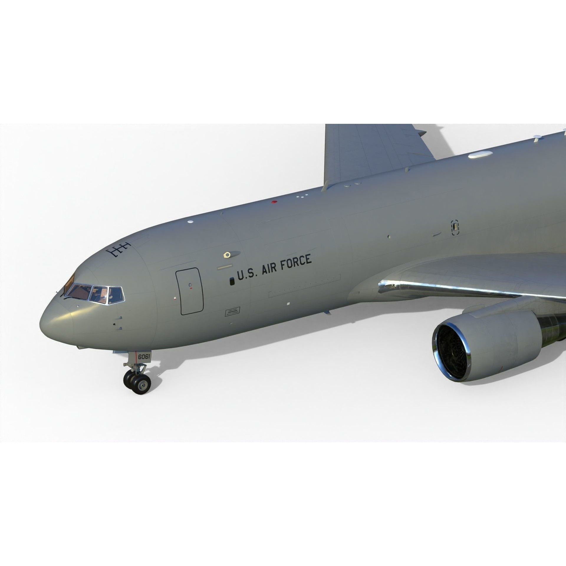 Boeing KC-46 Pegasus - Game-Ready 3D Model - View 9
