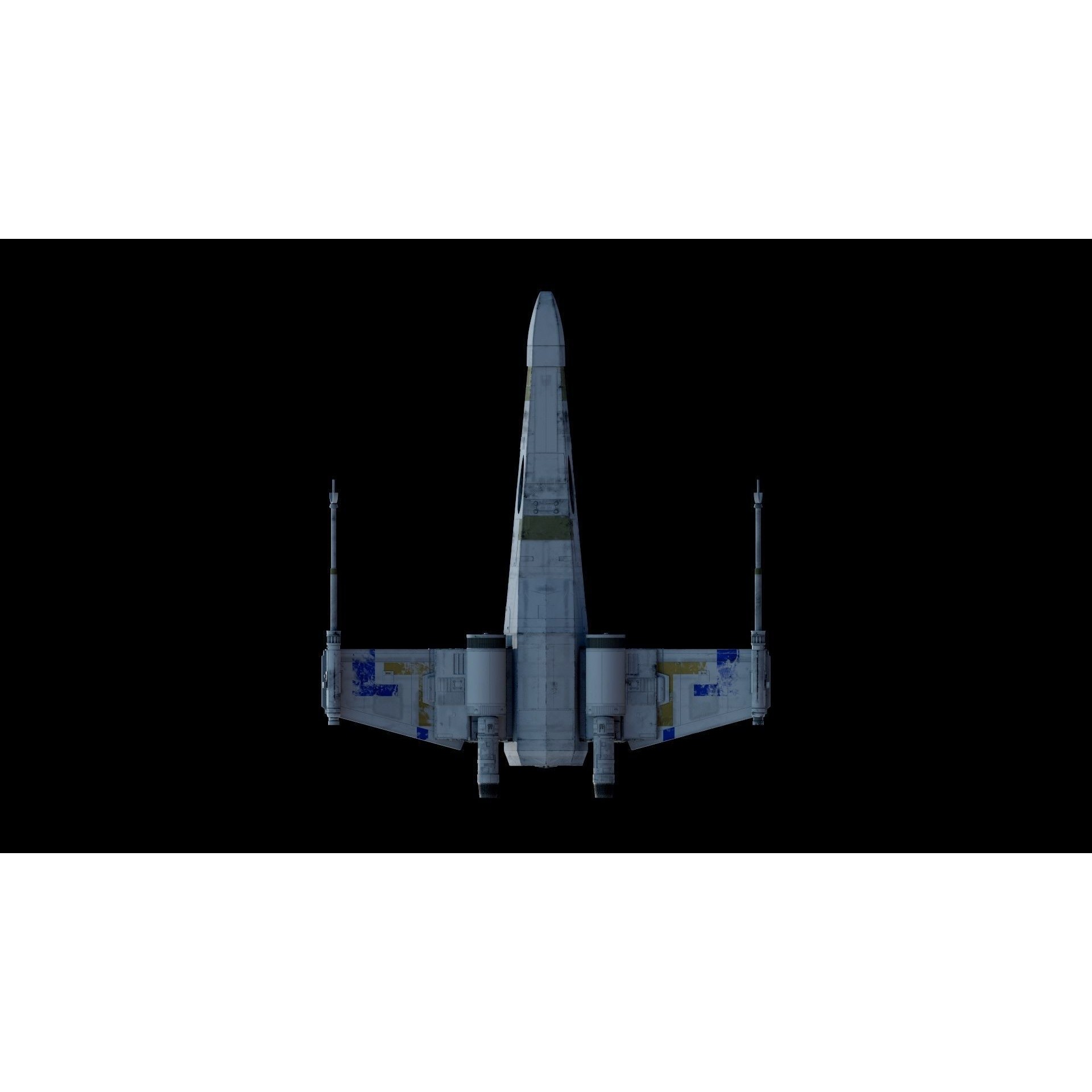 X-Wing - Game-Ready 3D Model - View 14
