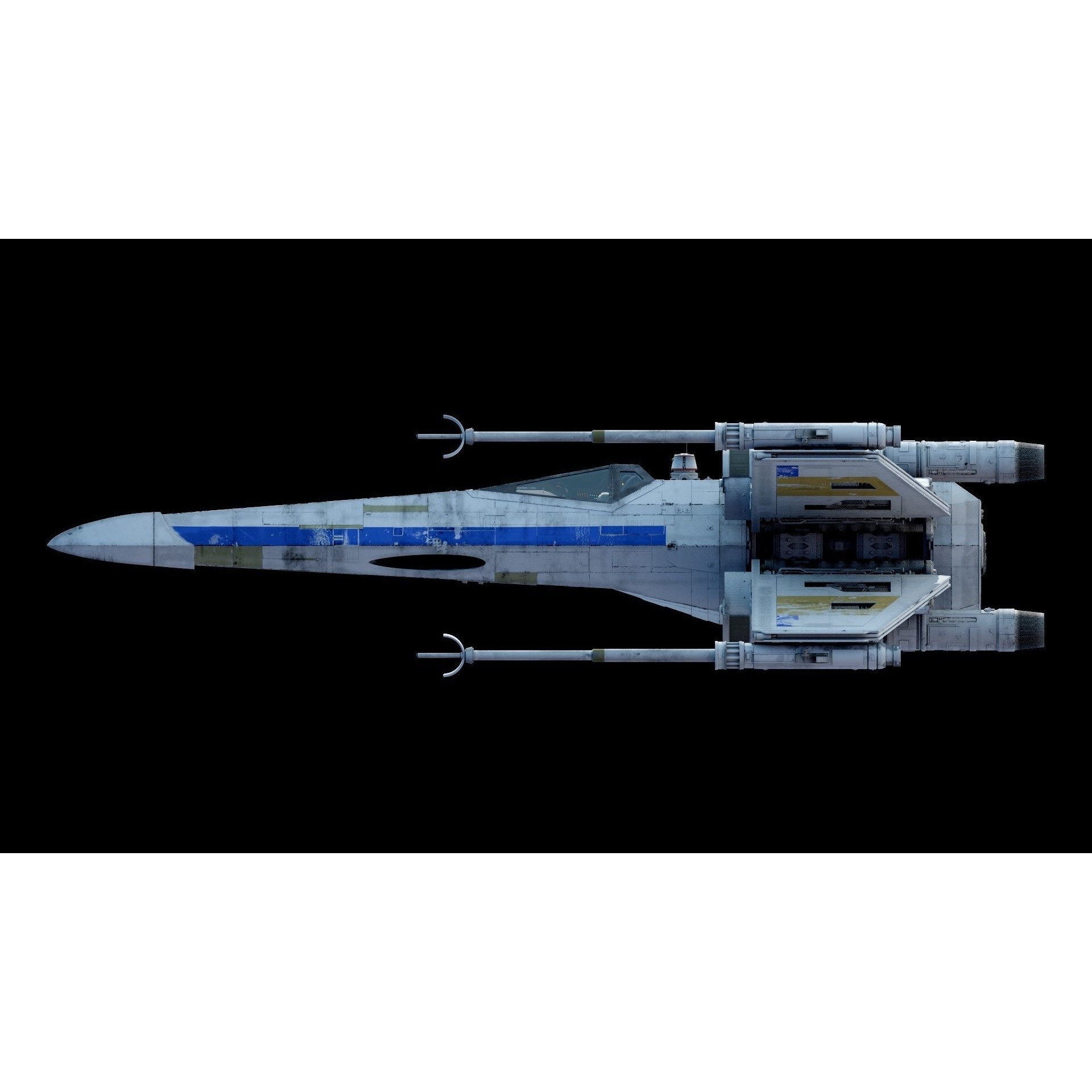 X-Wing - Game-Ready 3D Model - View 15