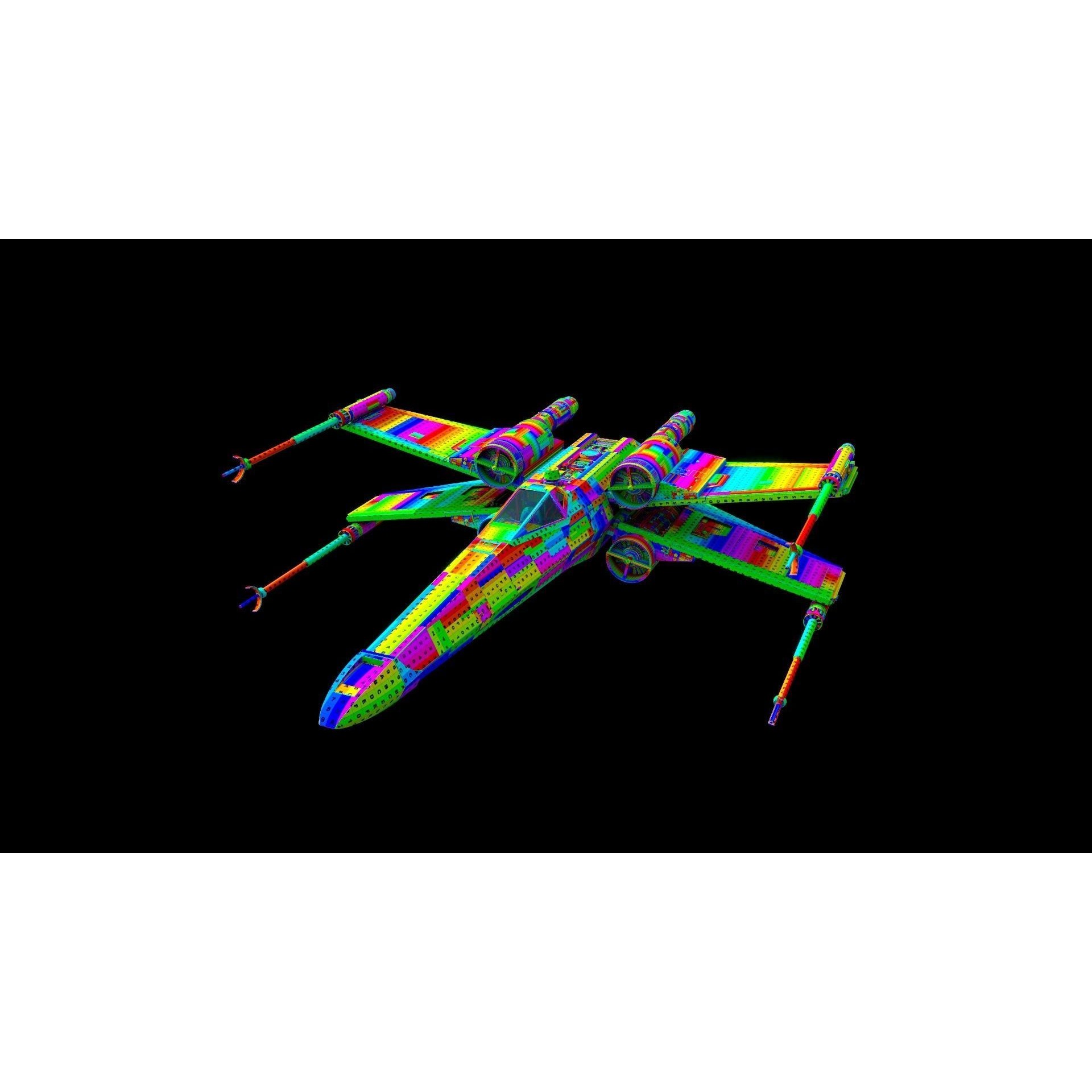 X-Wing - Game-Ready 3D Model - View 17