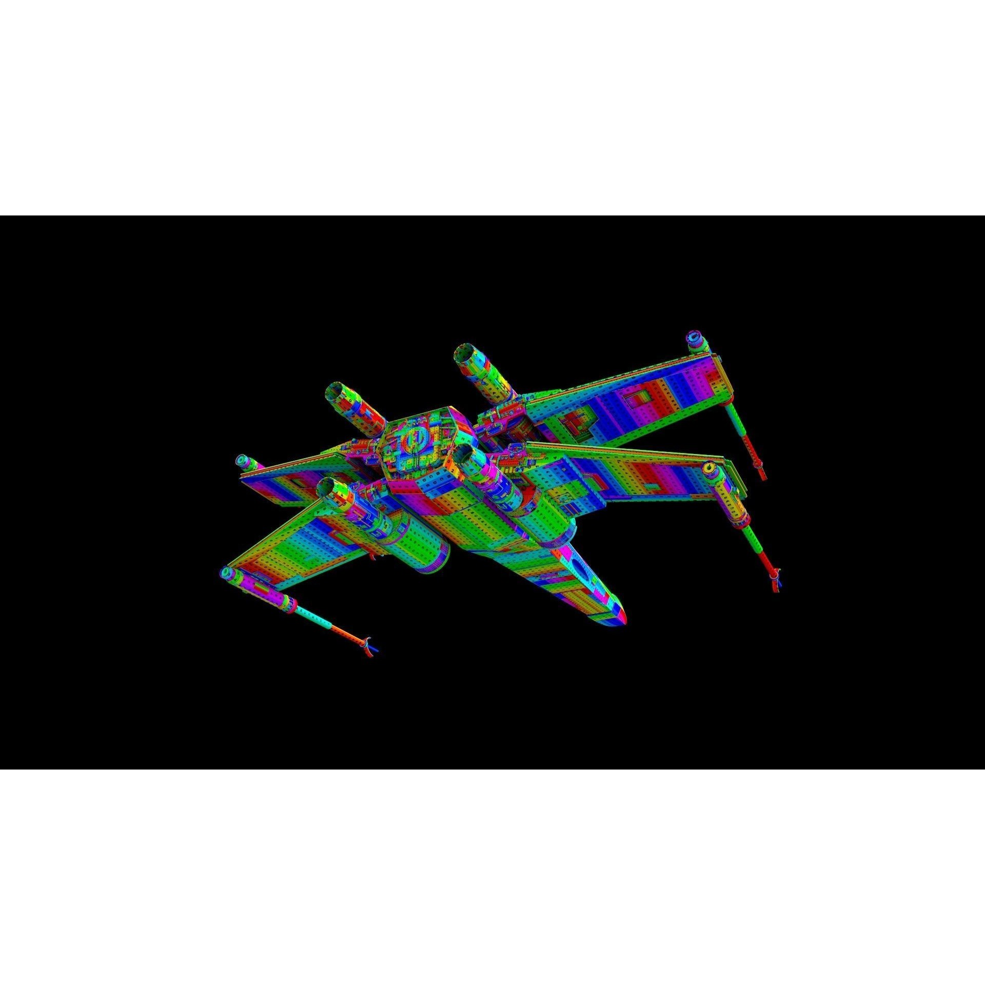 X-Wing - Game-Ready 3D Model - View 20