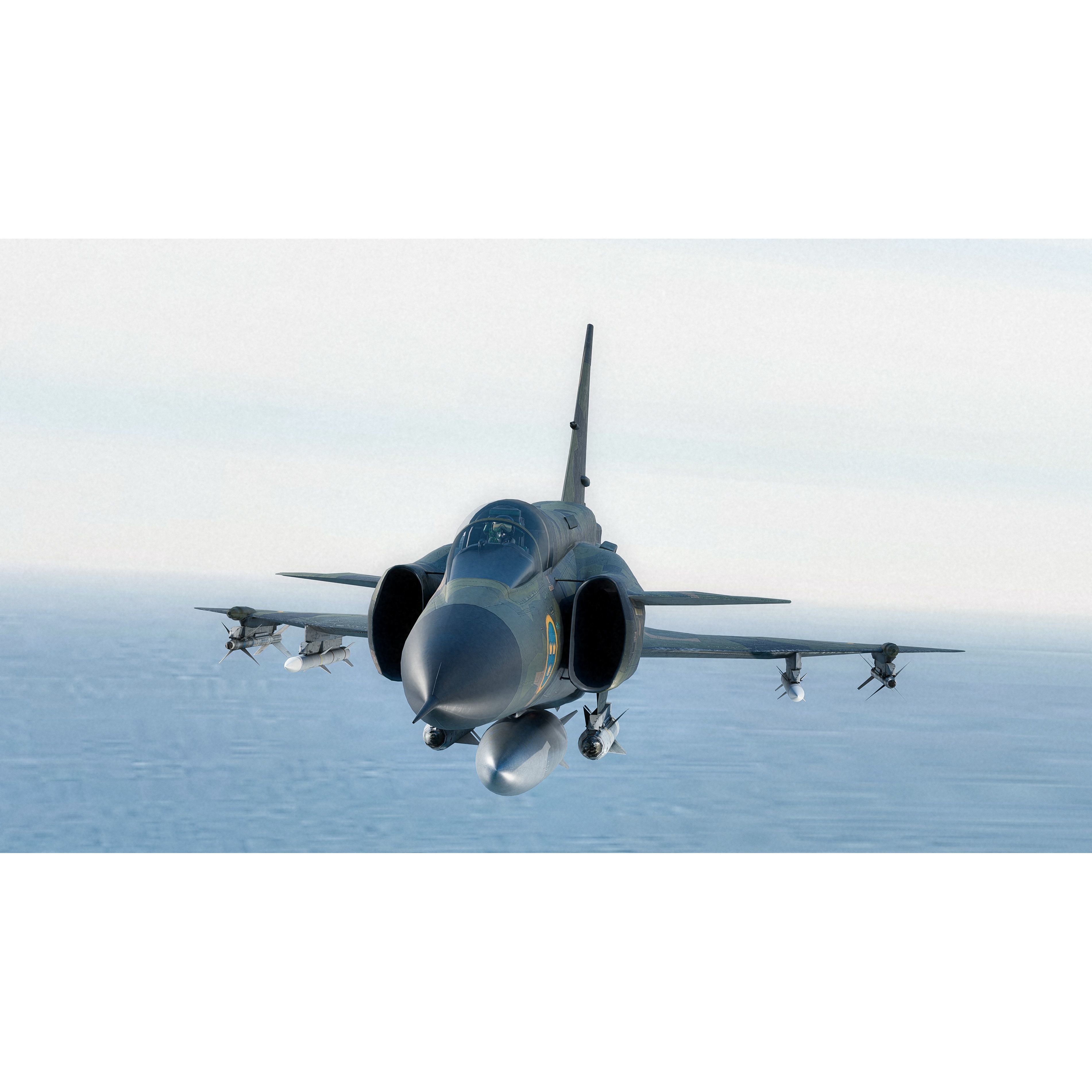 Saab 37 Viggen - Low-Poly Game-Ready 3D Model - View 11