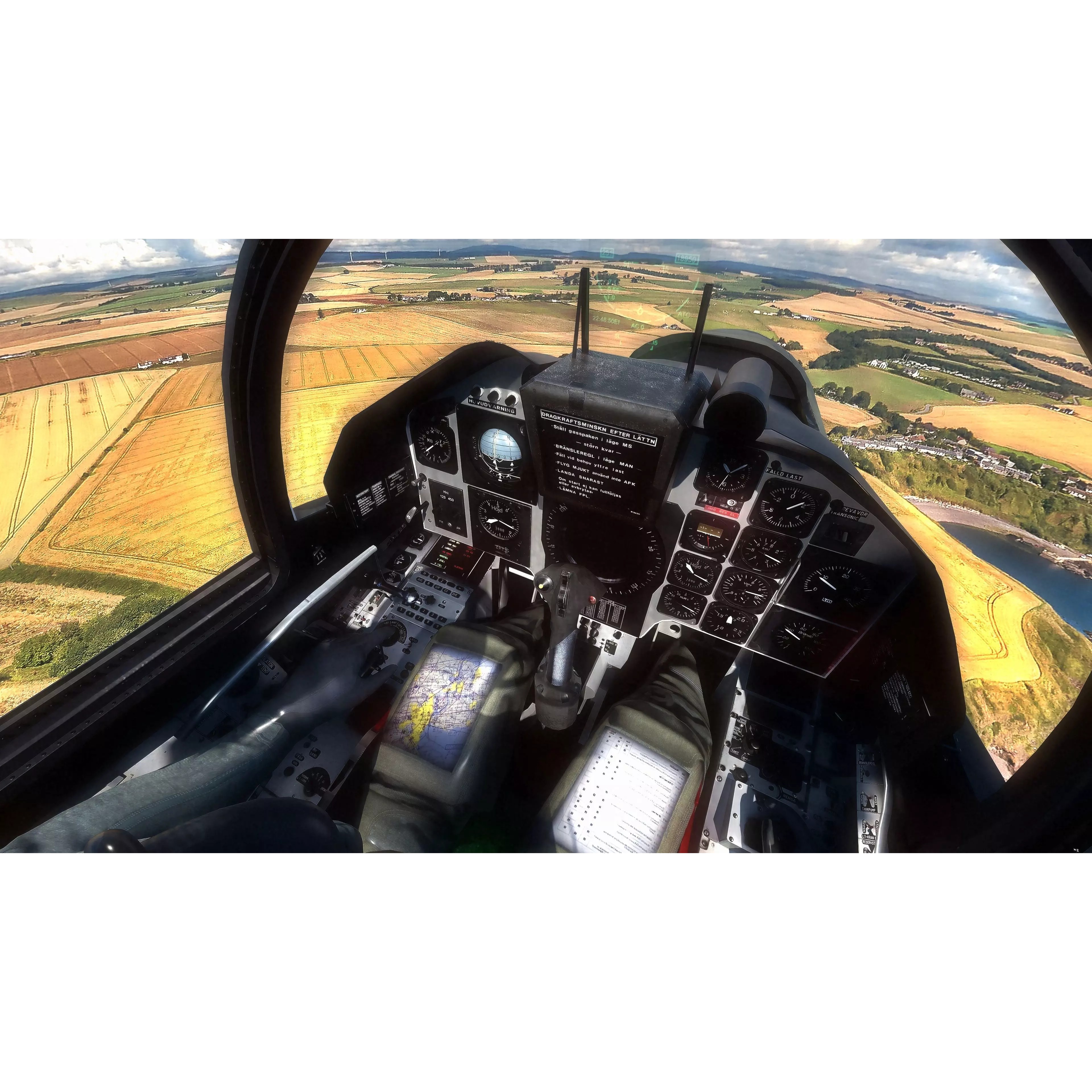 Saab 37 Viggen - Low-Poly Game-Ready 3D Model - View 40