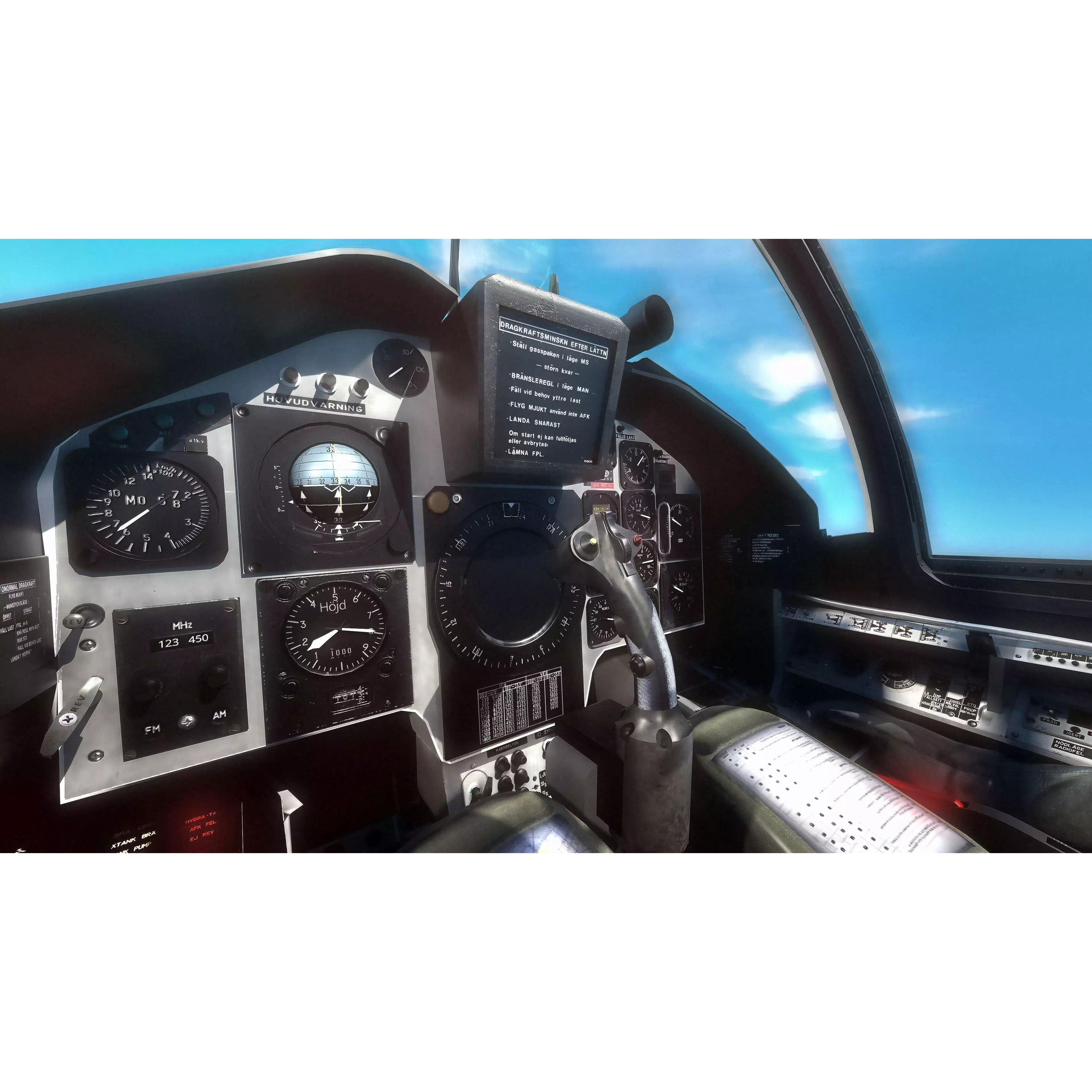 Saab 37 Viggen - Low-Poly Game-Ready 3D Model - View 41