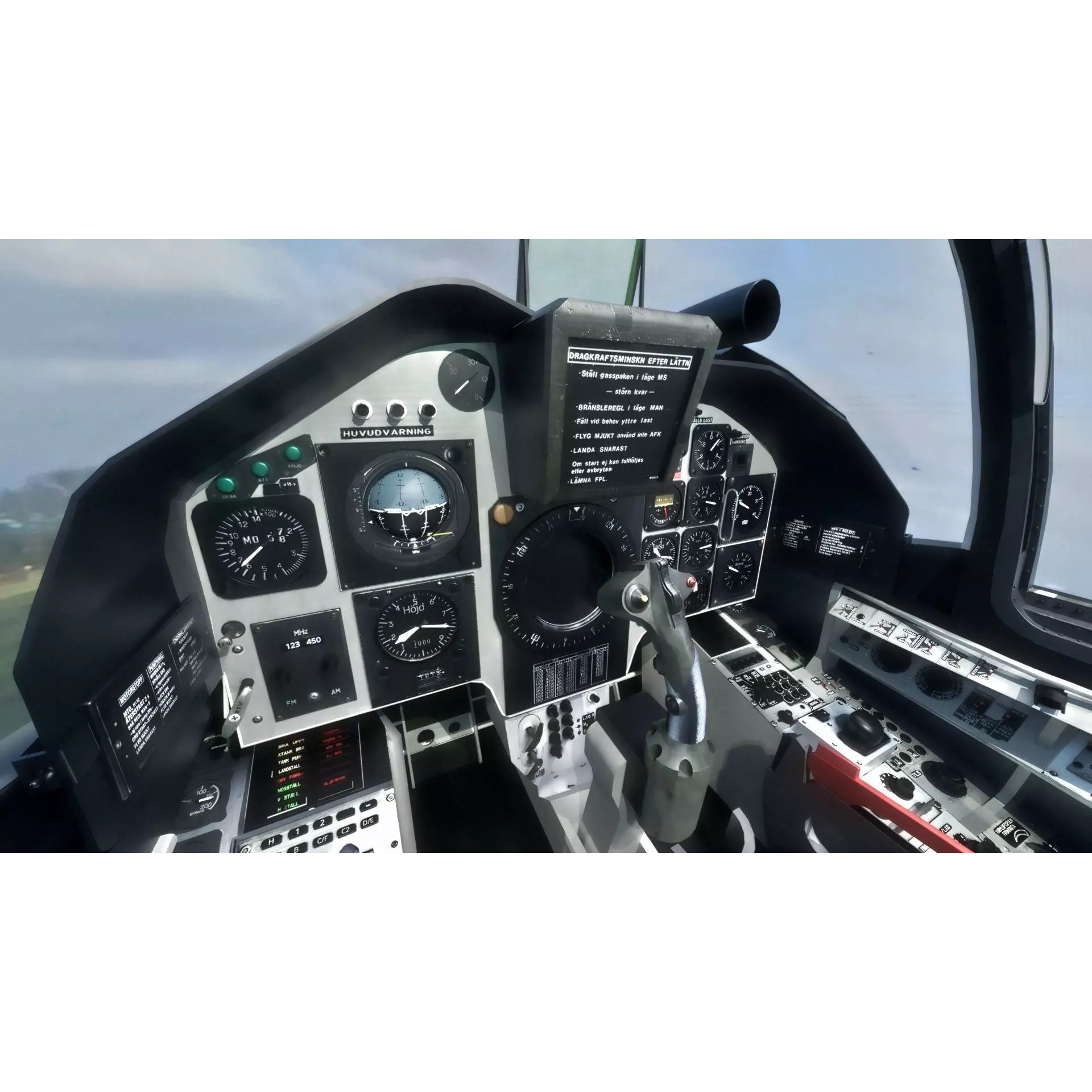 Saab 37 Viggen - Low-Poly Game-Ready 3D Model - View 44