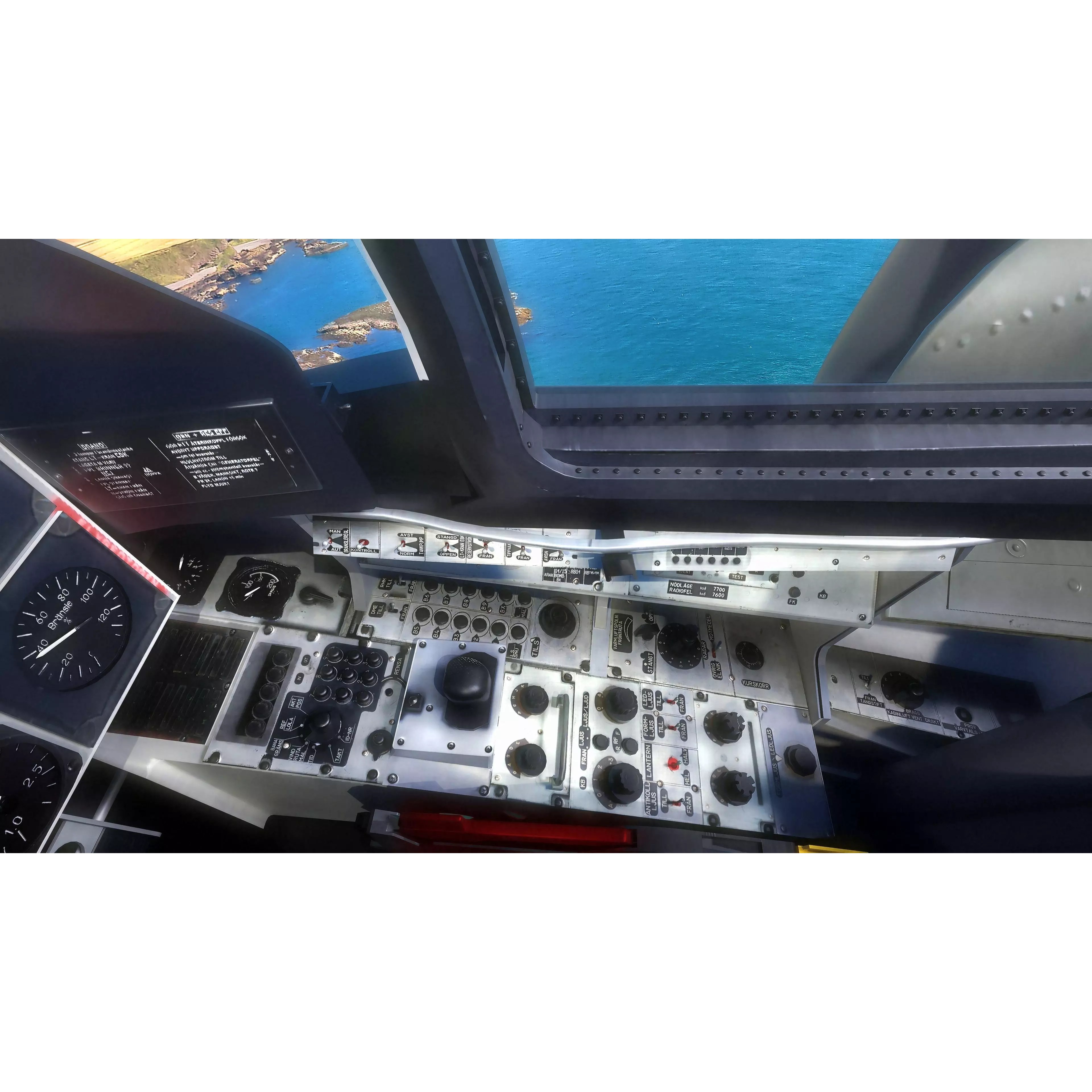 Saab 37 Viggen - Low-Poly Game-Ready 3D Model - View 50