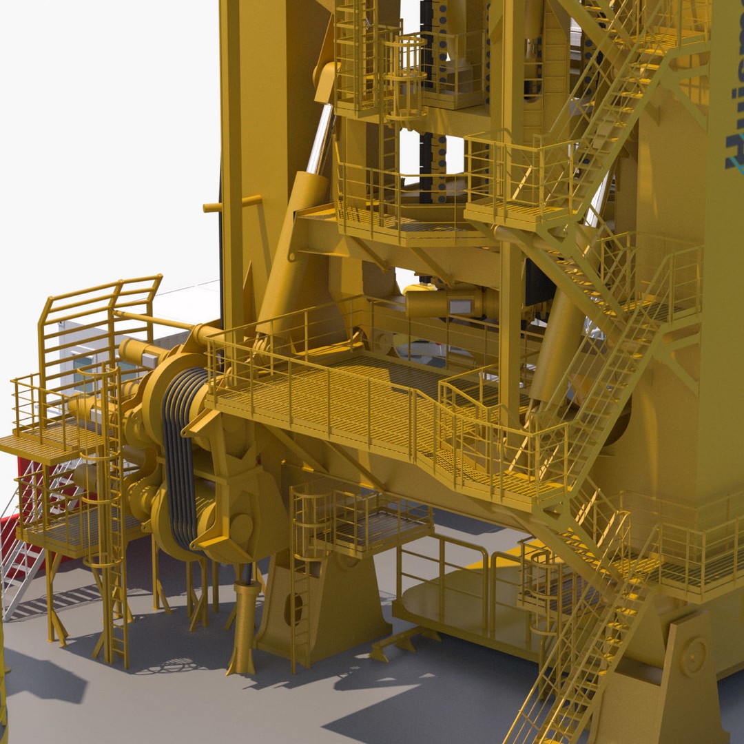 ULSTEIN SX121 Pipelay Vessel 3D Model – High-Detail Industrial Asset, FBX