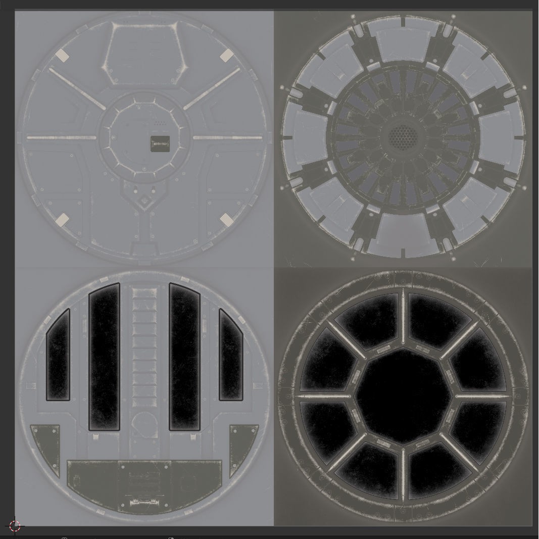 Tie Fighter - PBR Game-Ready 3D Model