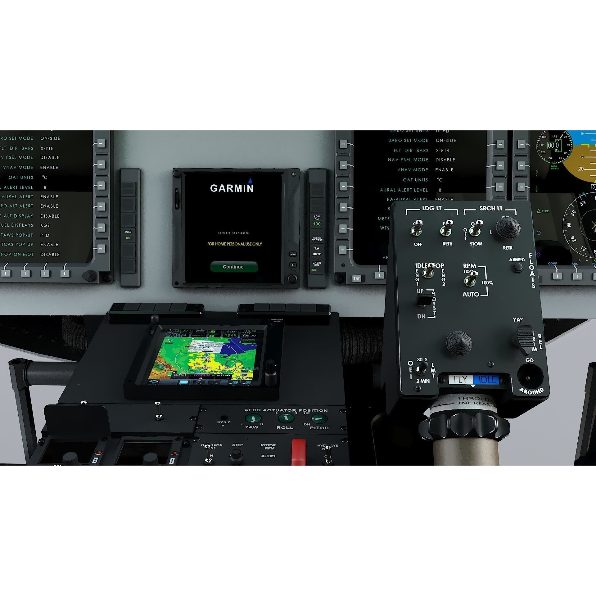 Bell 412 LAFD - Low-Poly Game-Ready 3D Model - View 18