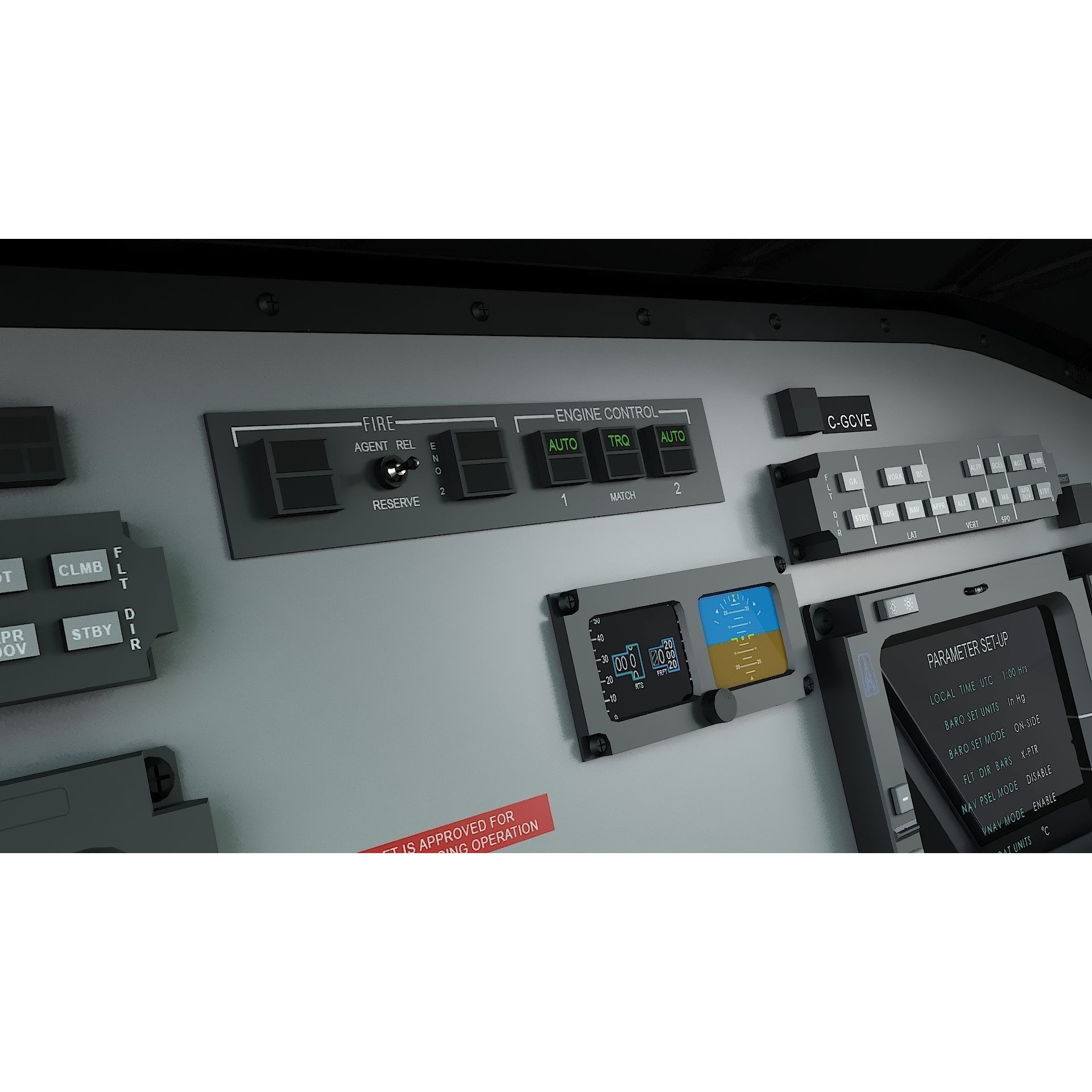 Bell 412 LAFD - Low-Poly Game-Ready 3D Model - View 19