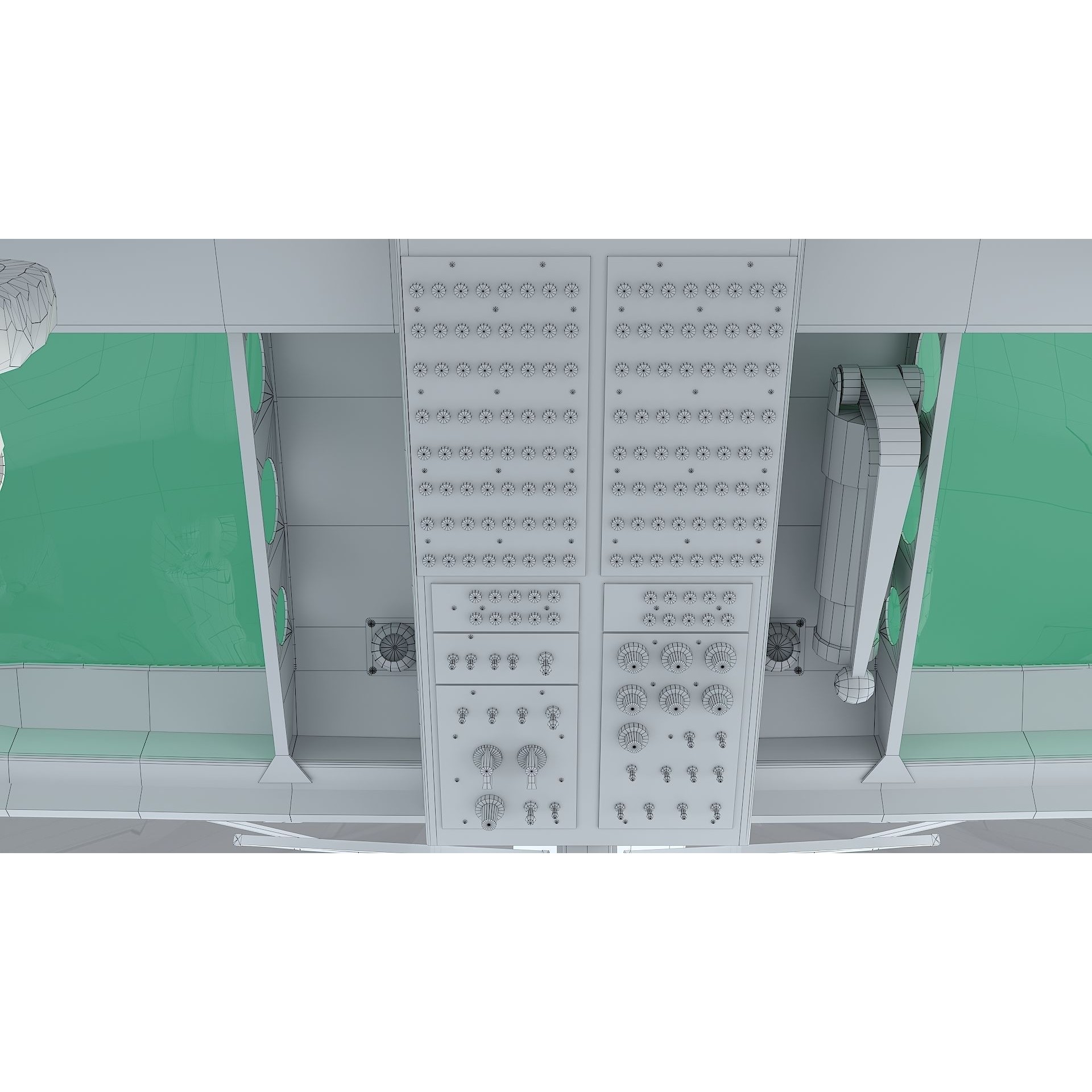 Bell 412 LAFD - Low-Poly Game-Ready 3D Model - View 32