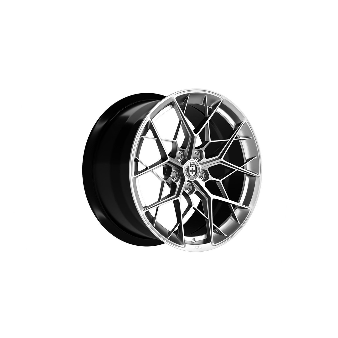 HRE FF10 3D Model – Low Poly Vehicle Wheel, FBX, OBJ, Blender - View 3