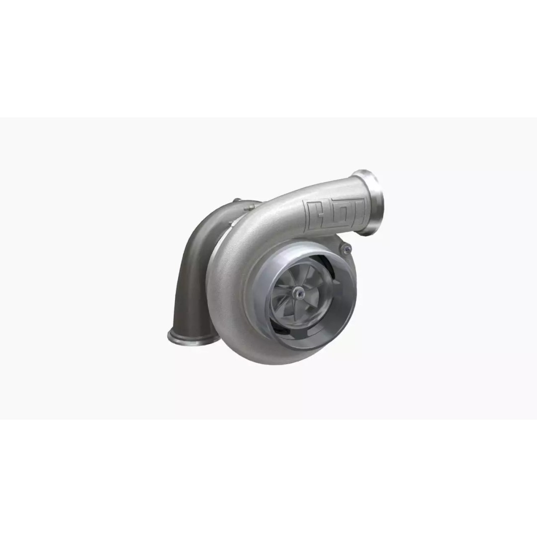 Harts X275 3D Model – Low Poly Turbocharger with PBR Textures - View 2