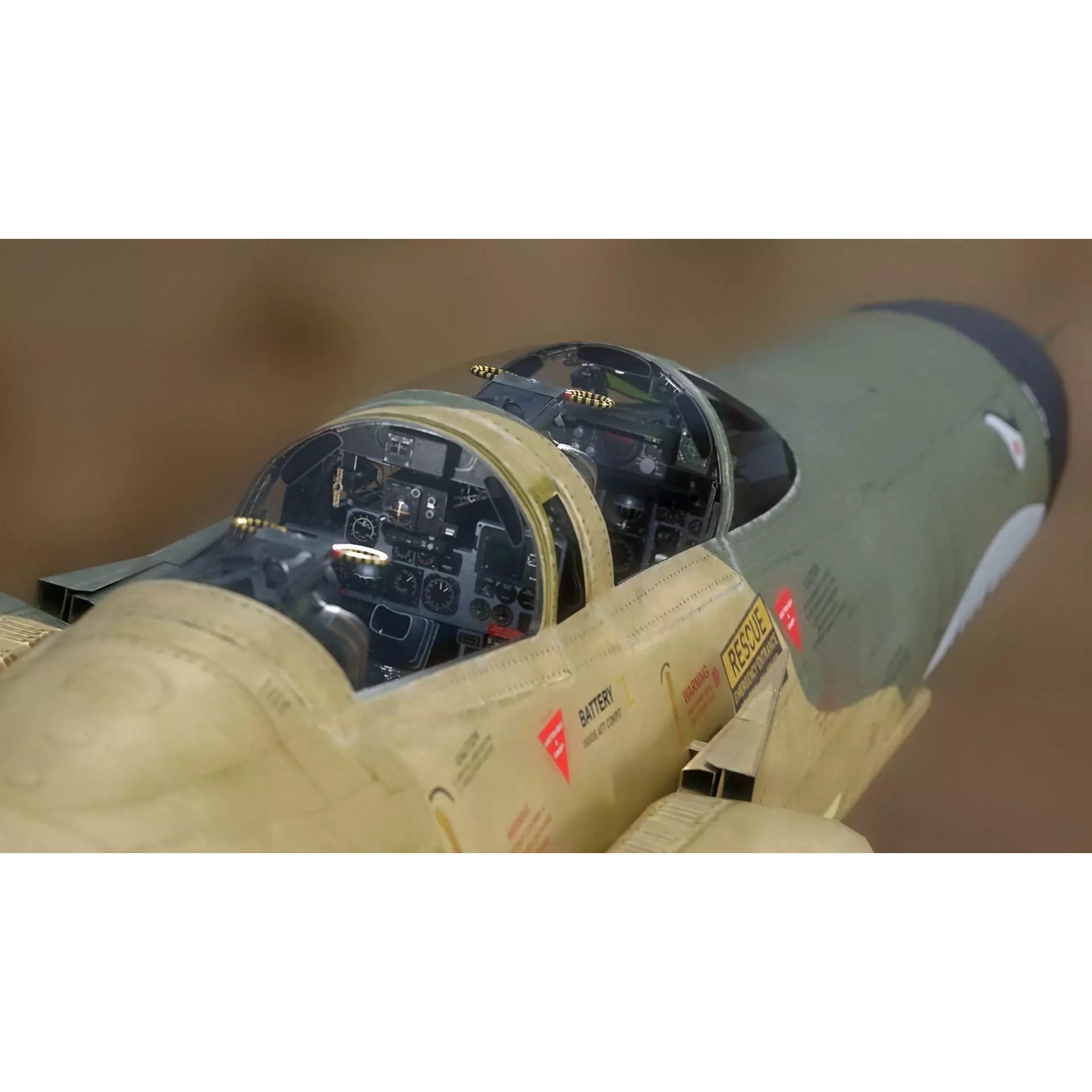 F4 Phantom 2 - Low-Poly Game-Ready 3D Model - View 18