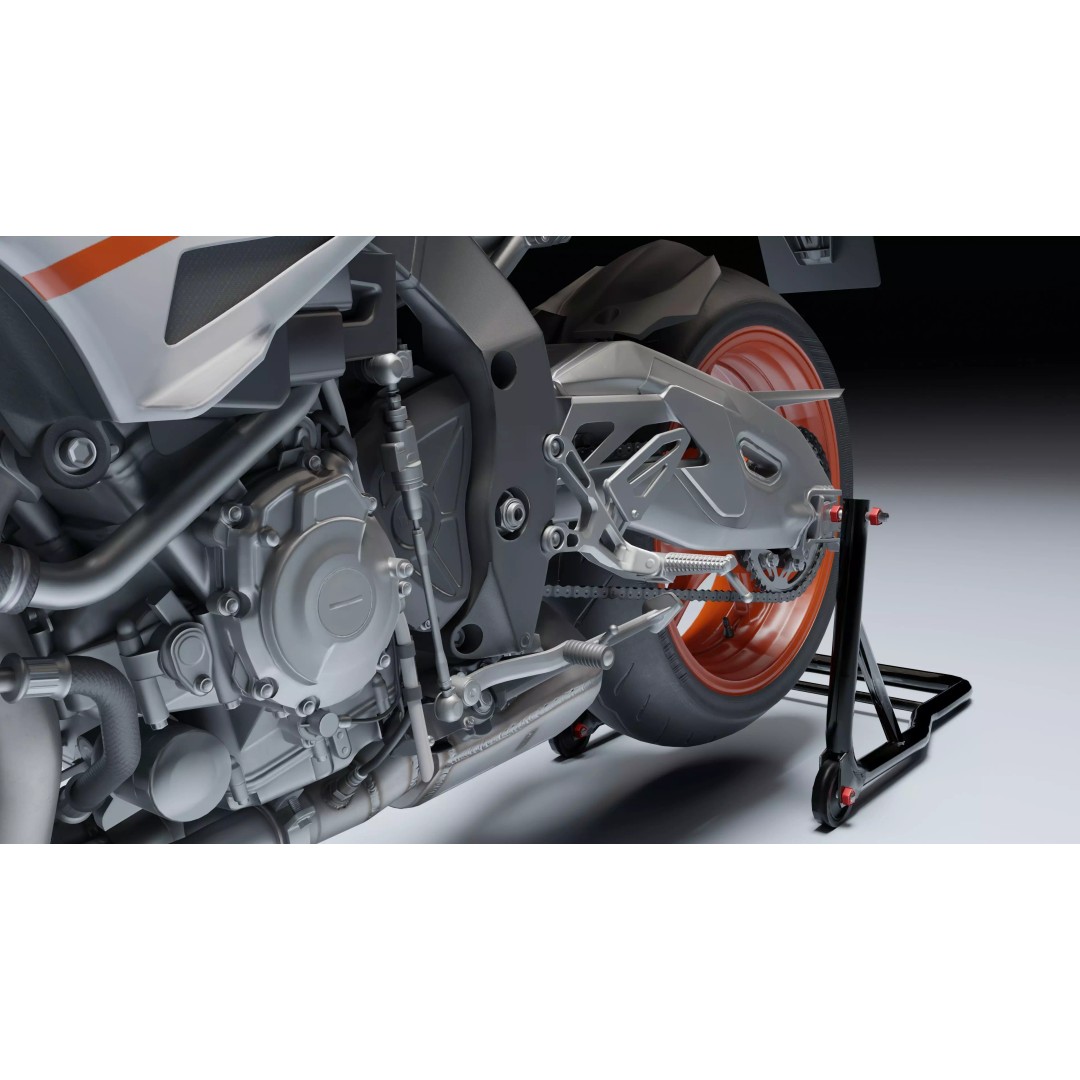 Yamaha MT-10 SP 2020 3D Model – Low Poly Rigged Game Asset, Blender - View 26