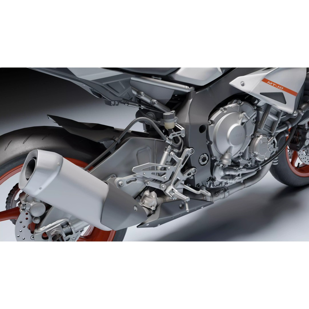 Yamaha MT-10 SP 2020 3D Model – Low Poly Rigged Game Asset, Blender - View 28