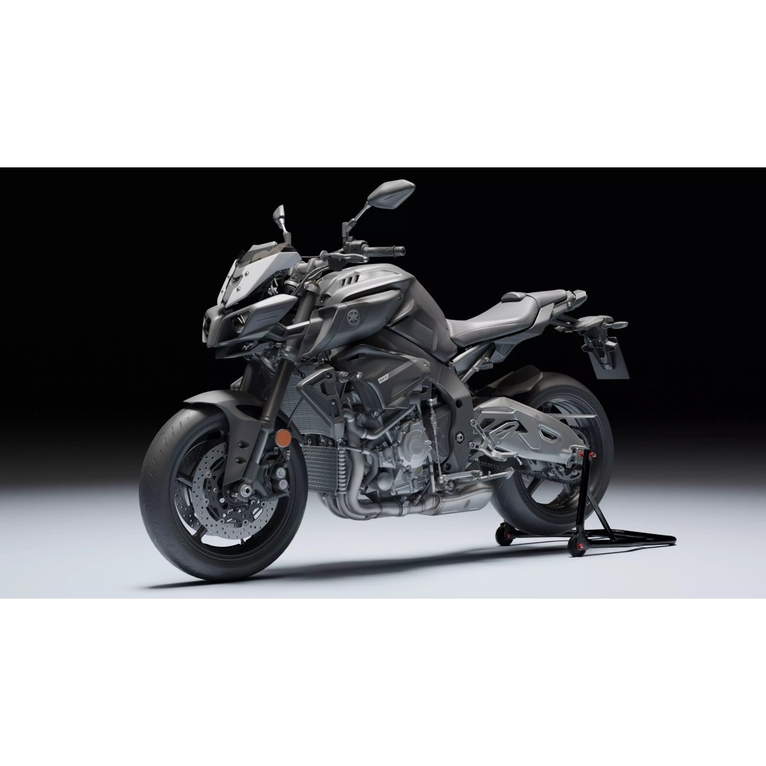 Yamaha MT-10 SP 2020 3D Model – Low Poly Rigged Game Asset, Blender - View 4